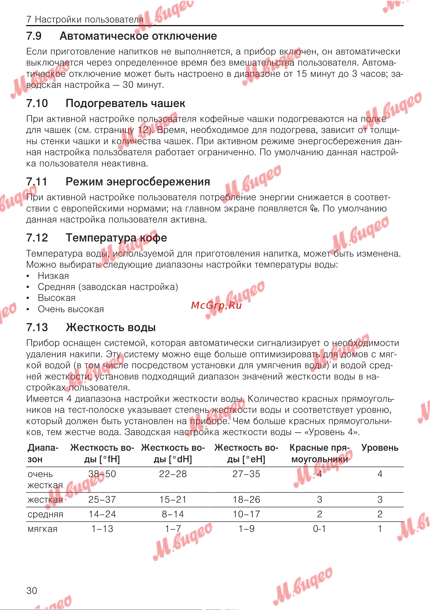 V-ZUG COC6T-25005 [30/56] Автоматическое отключение