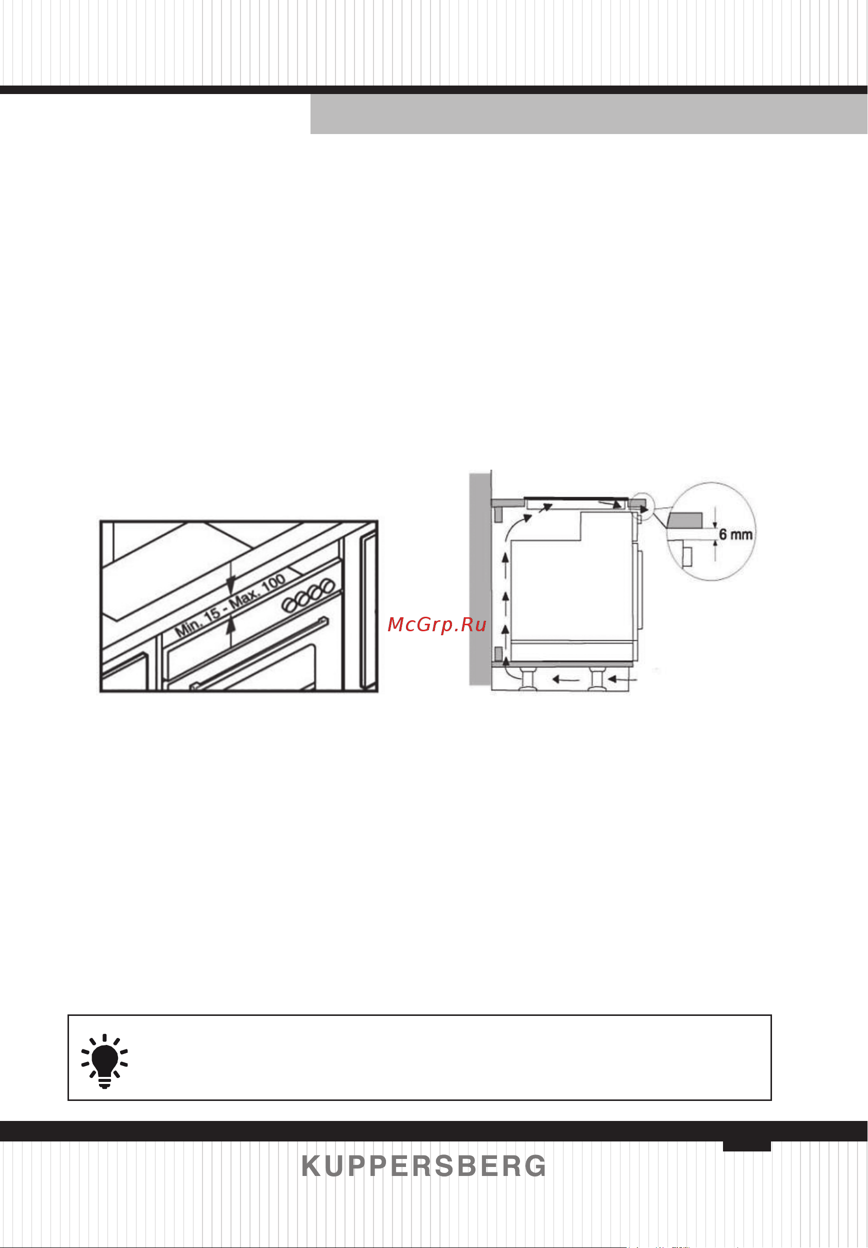 Kuppersberg FG 95 B Руководство по эксплуатации онлайн [9/64] 795189