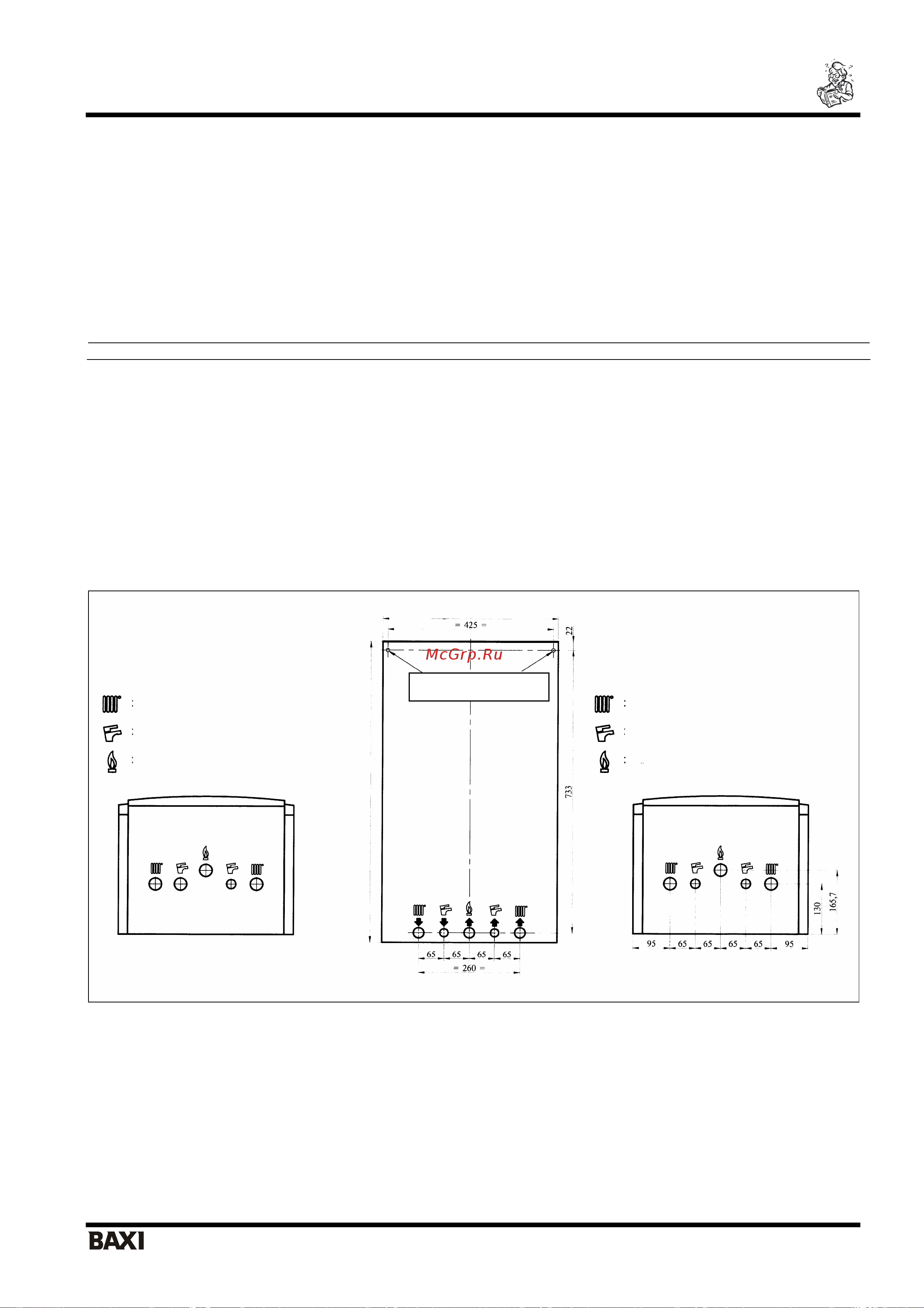 Baxi LUNA-3 310 Fi (НС-1142982) [10/35] Установка котла