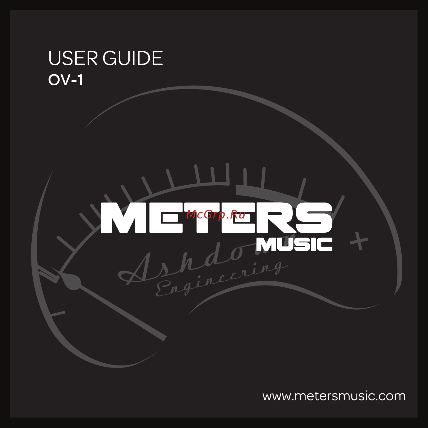 Meters OV-1-B-Connect Black (M-OV-1-B-C-BLK) Руководство по эксплуатации онлайн