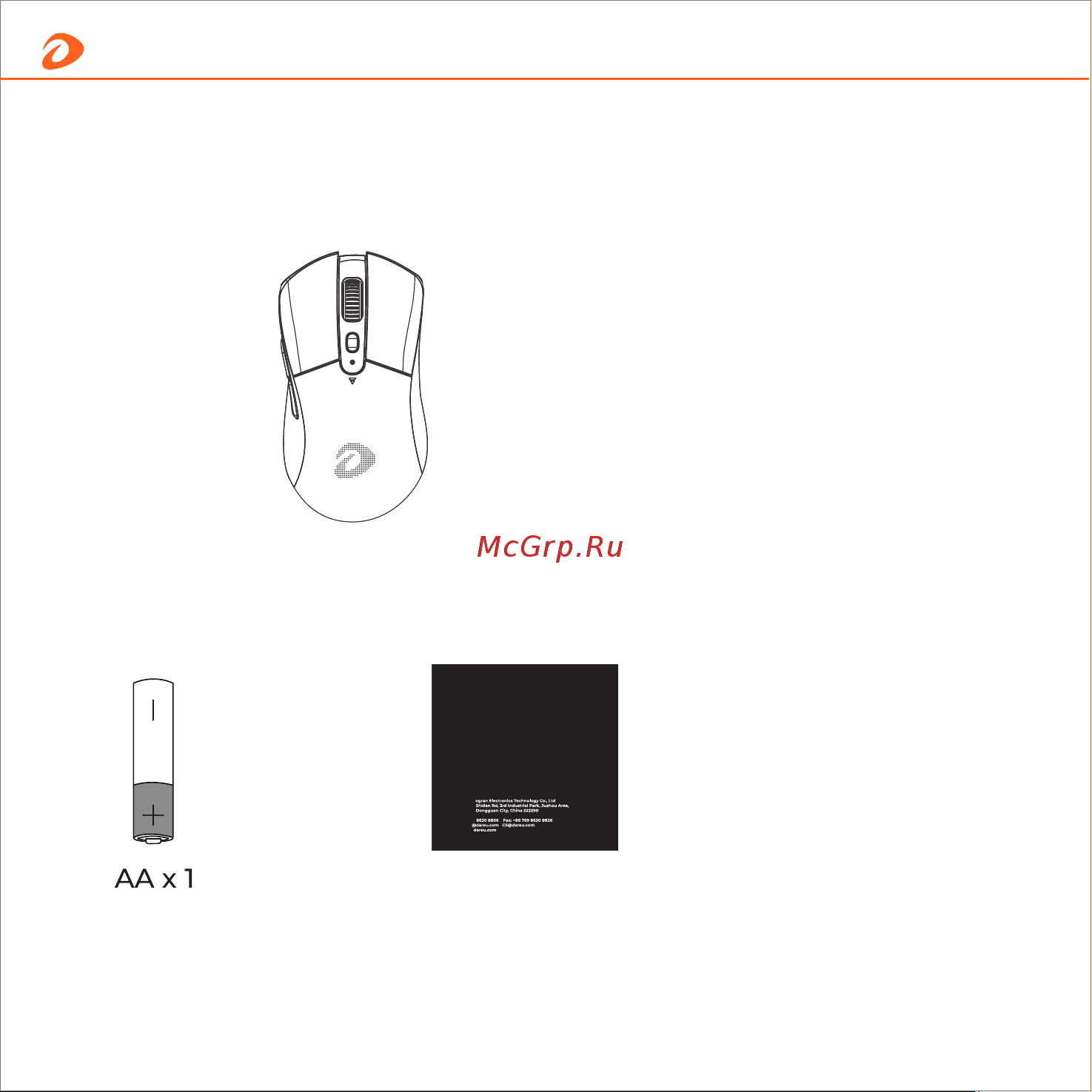 Dareu A918X White [8/14] Русский 12