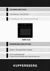 Kuppersberg HM 628 Black Руководство по эксплуатации