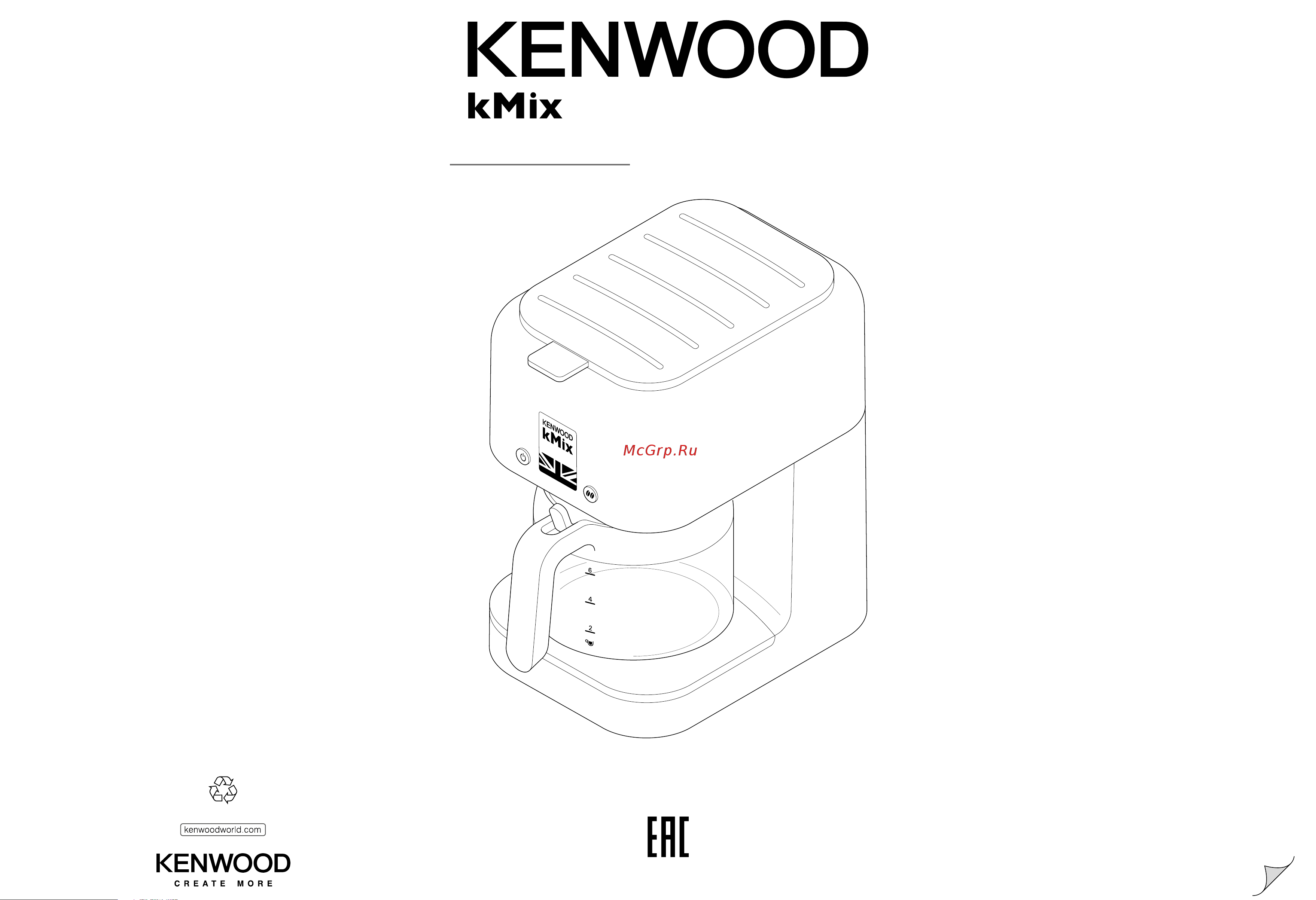Kenwood COX750RD Red Руководство по эксплуатации онлайн