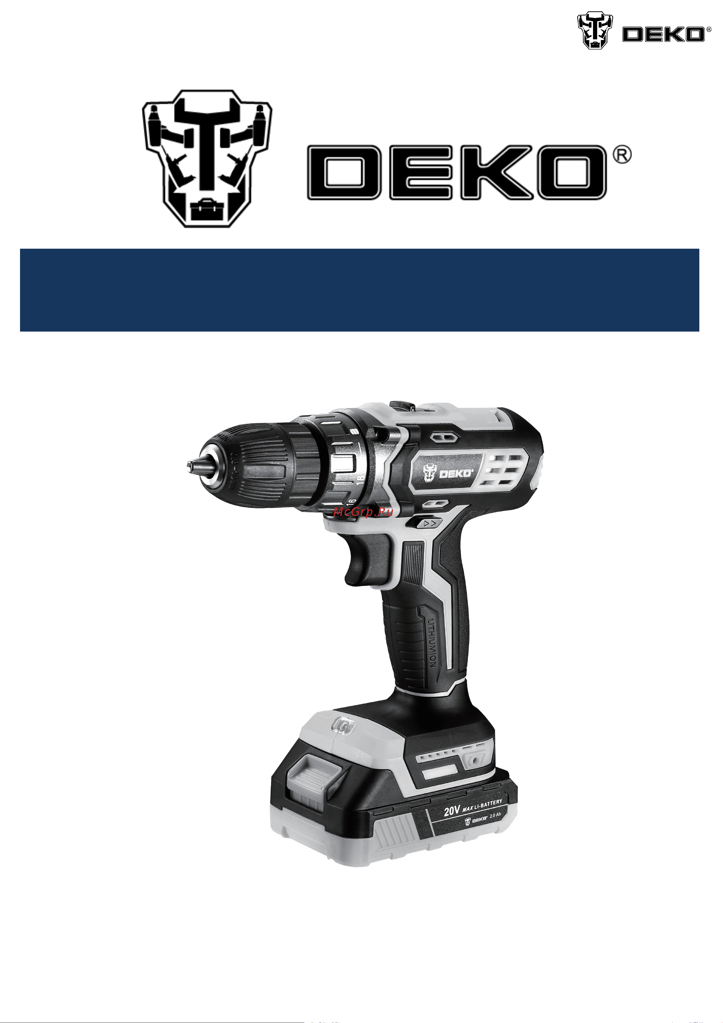 Deko DKCD20 Black Edition Руководство по эксплуатации онлайн