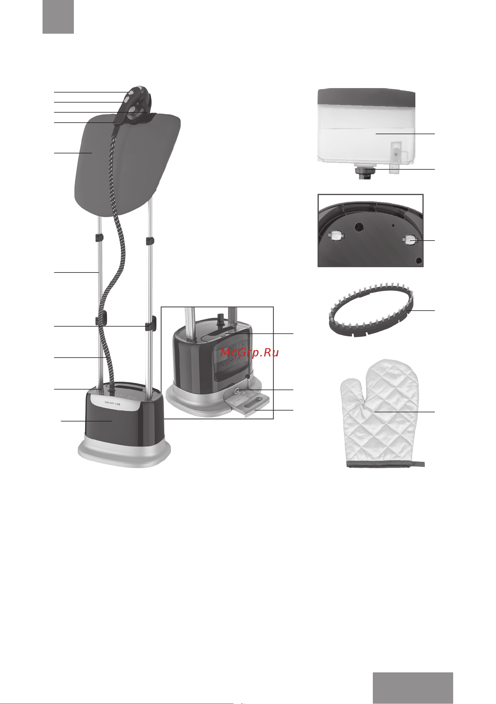 Galaxy LINE GL6209 [25/40] Электр құралының атқарымдық элементтерi