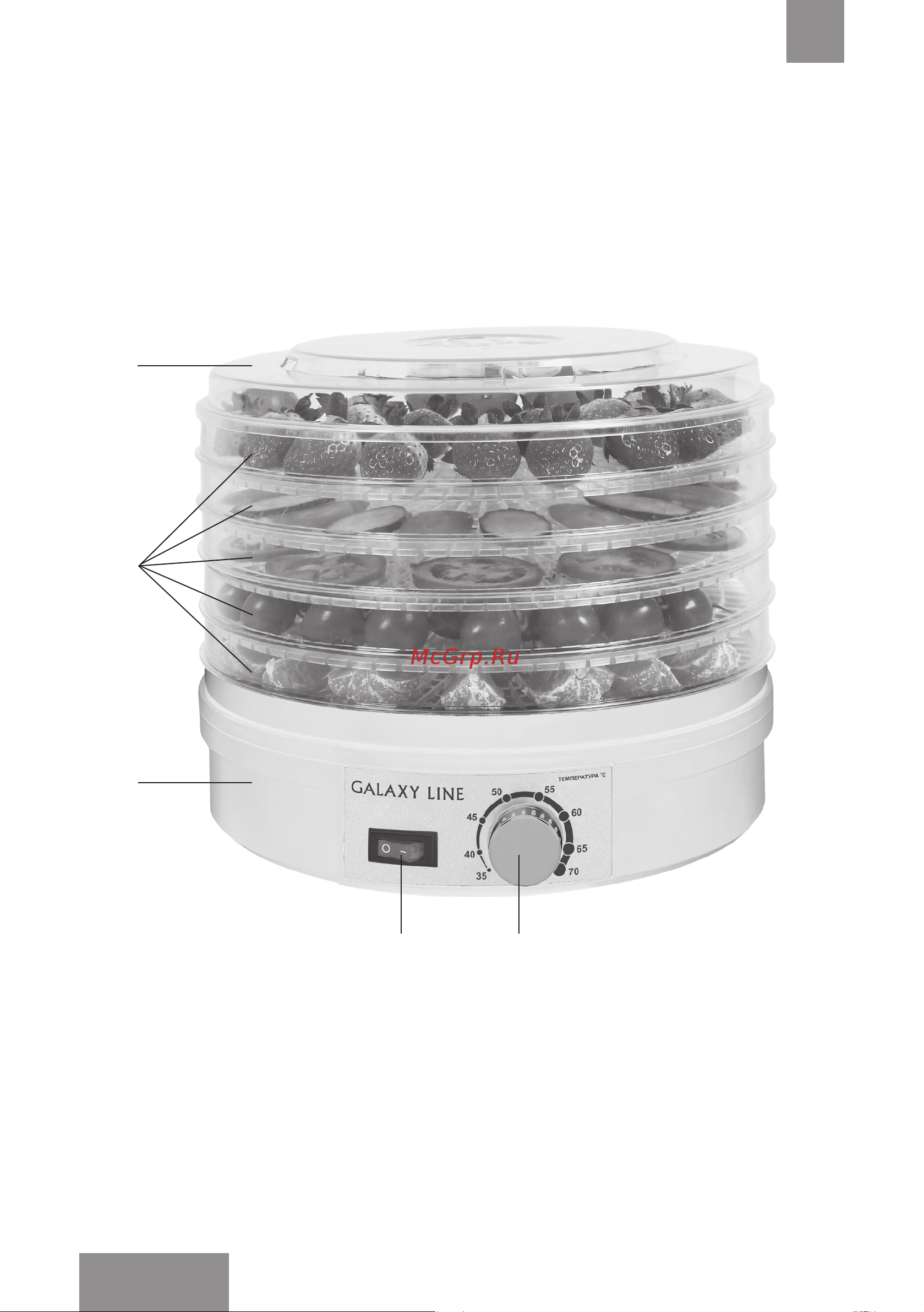 Galaxy LINE GL2631 [8/30] Функциональные элементы электроприбора