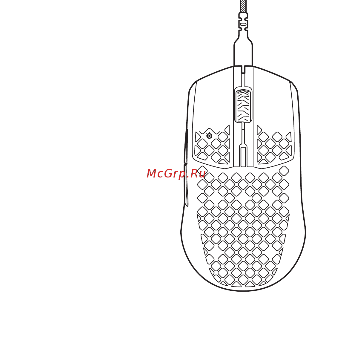 Steelseries Aerox 3, черный Руководство по эксплуатации онлайн