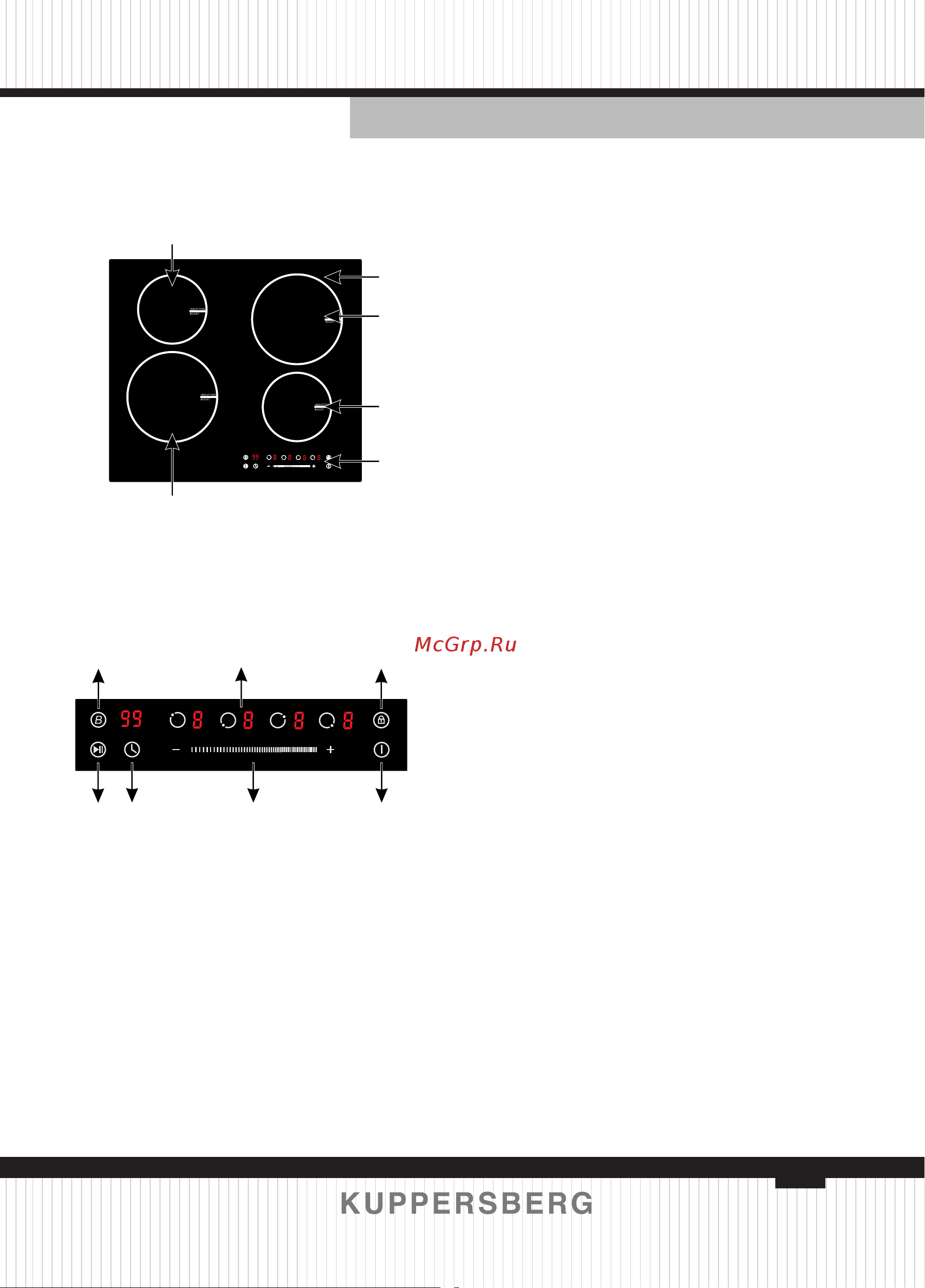 Kuppersberg ECS 622 C [17/132] 6 modell ico 402 8 modell ics 604 ics 604 c ics 604 gr ics 604 w