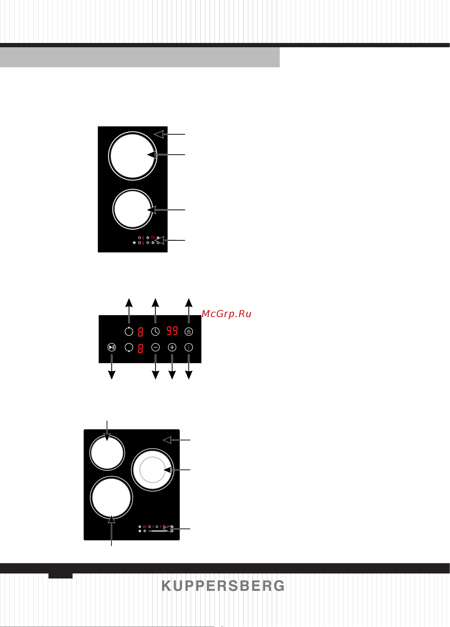 Kuppersberg ICS 402 [50/132] 2 model ecs 402 ecs 402 c ecs 402 gr ecs 402 w