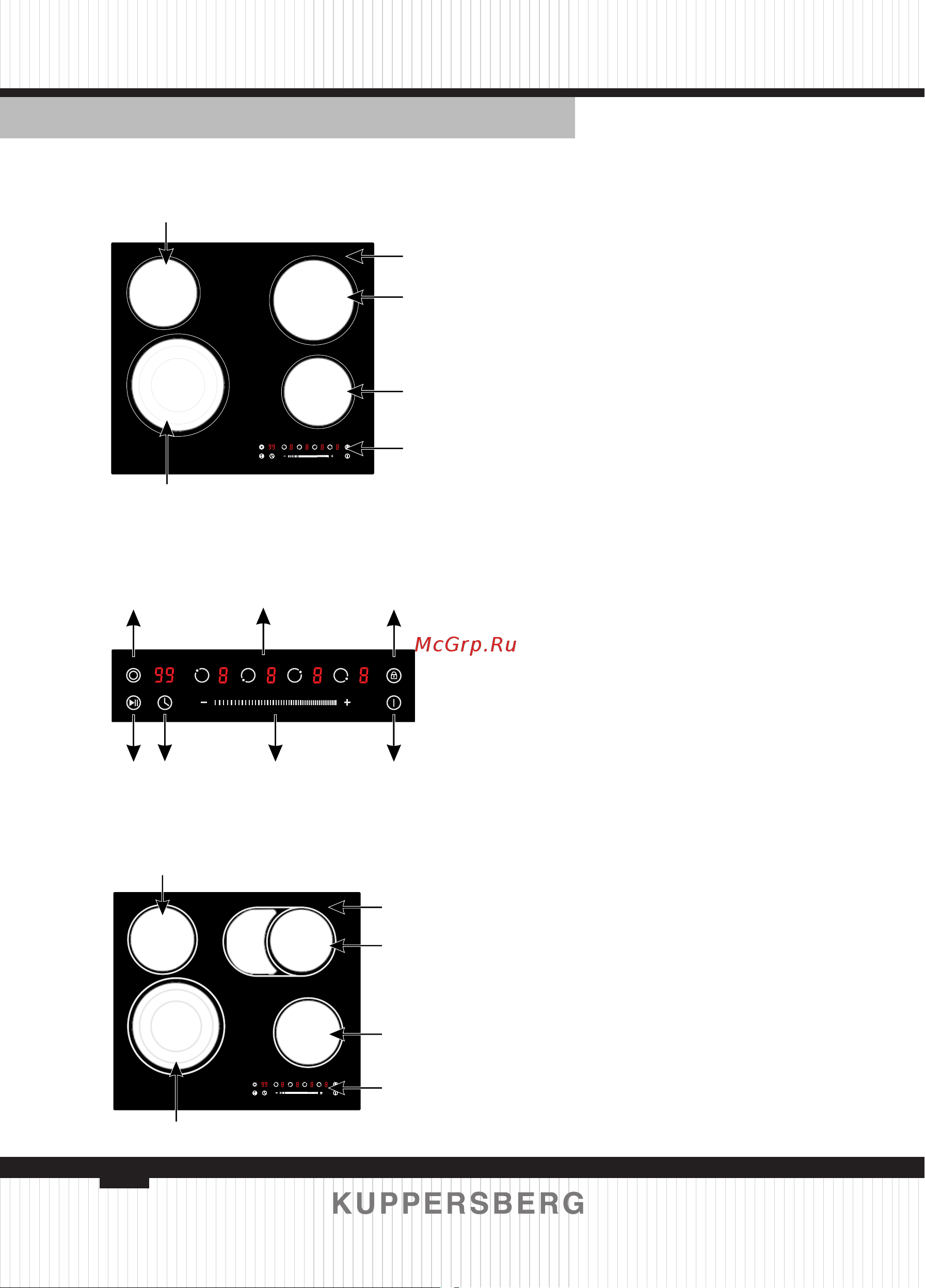 Kuppersberg ICS 402 [52/132] 4 model ecs 603 ecs 603 c ecs 603 gr ecs 603 w