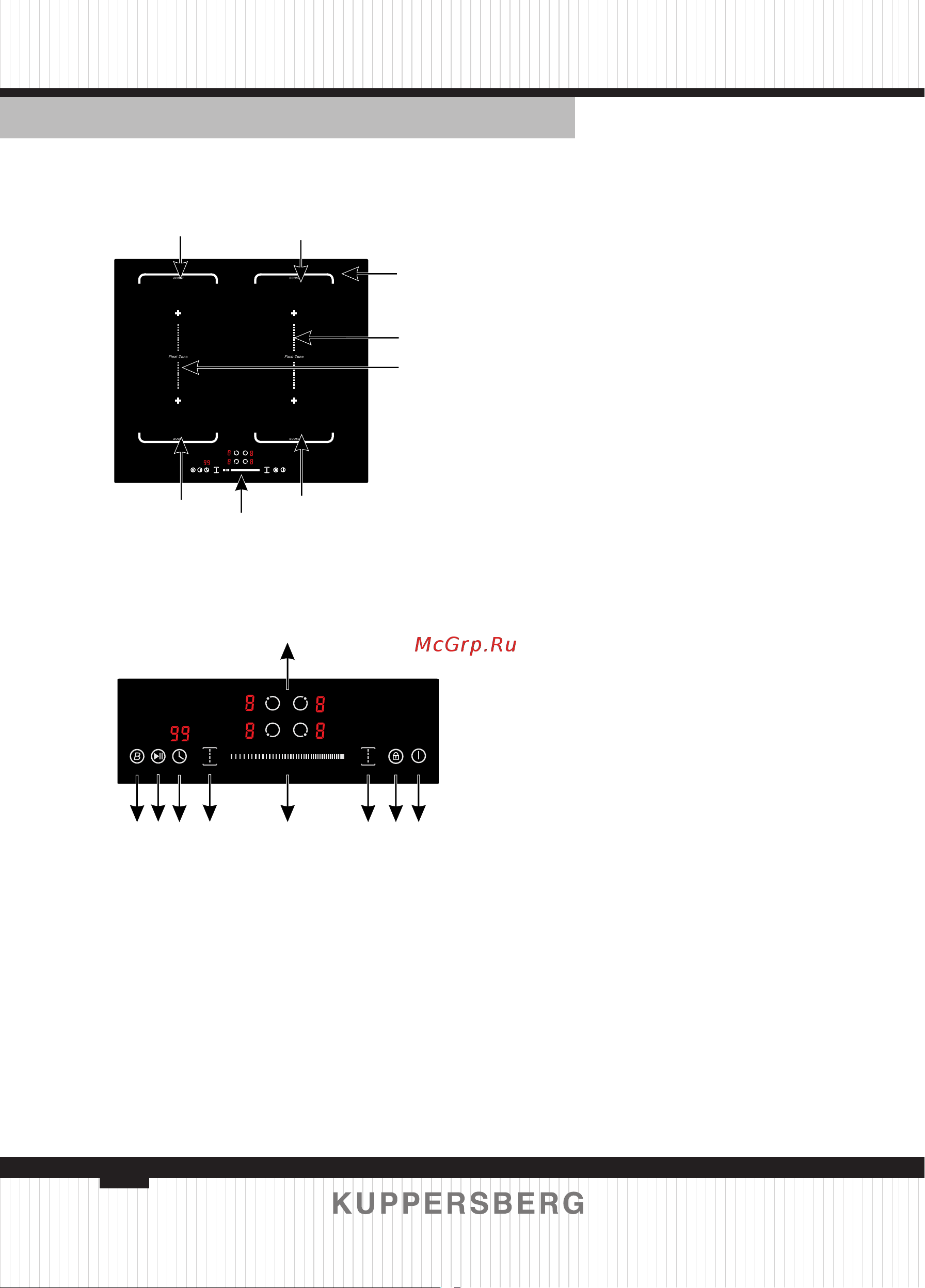 Kuppersberg ECS 622 C [56/132] 10 model ics 624 ics 624 c ics 624 gr ics 624 w
