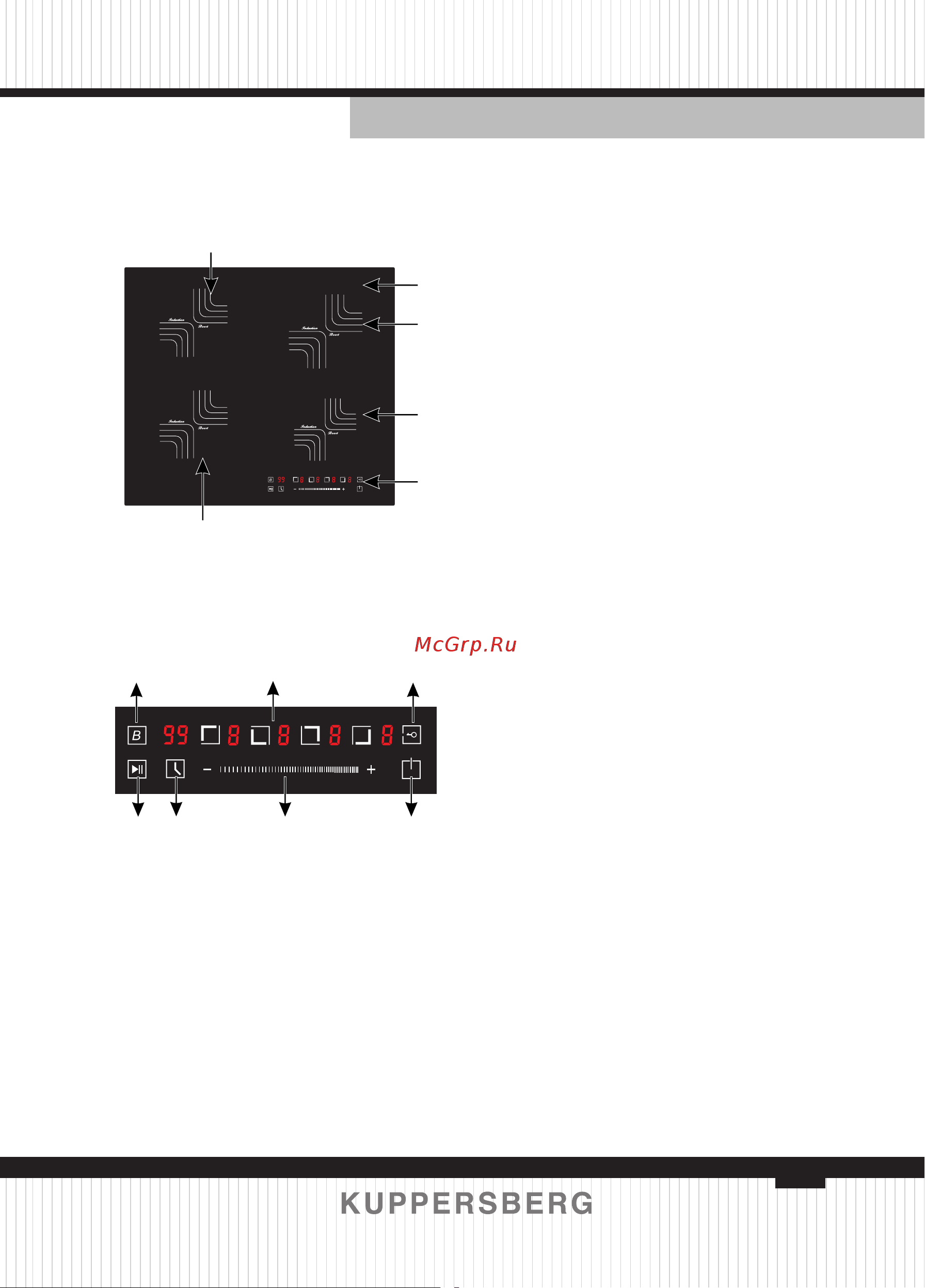 Kuppersberg ECS 622 C [57/132] 10 model ics 624 ics 624 c ics 624 gr ics 624 w