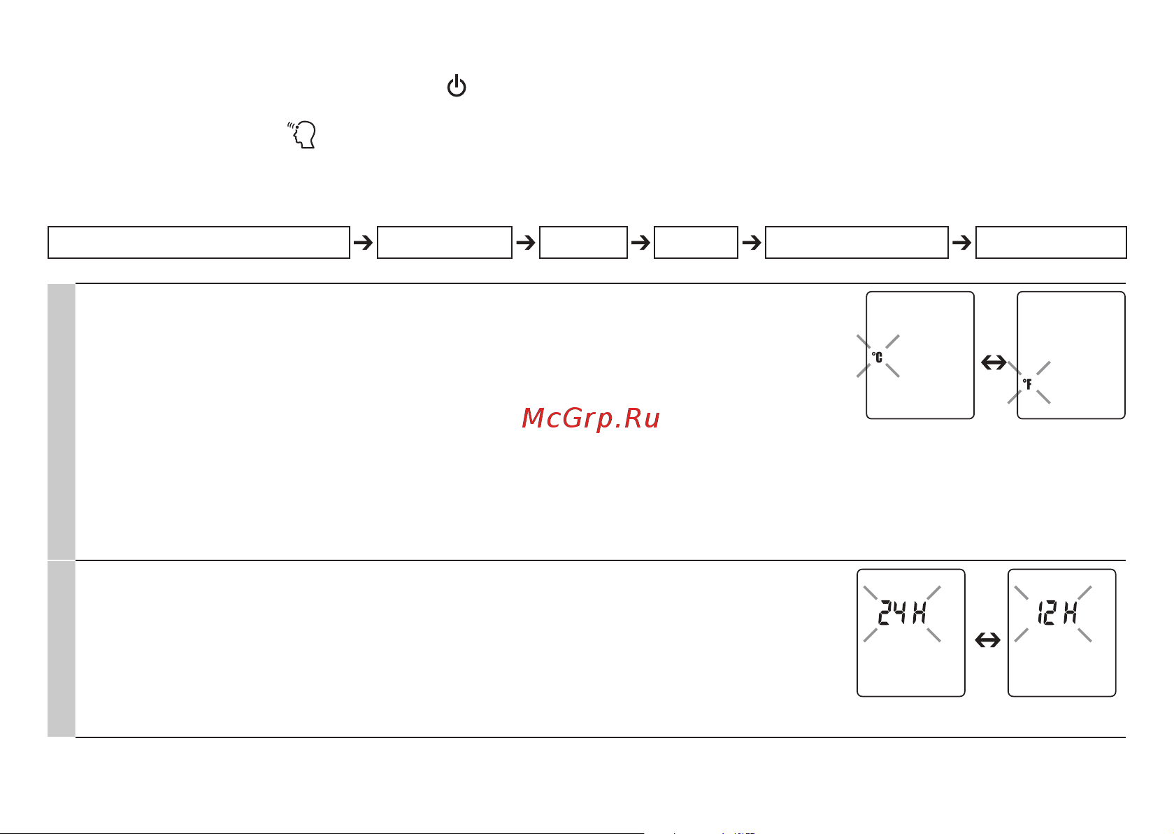 Beurer FT85 [30/160] Switching on and setting the thermometer