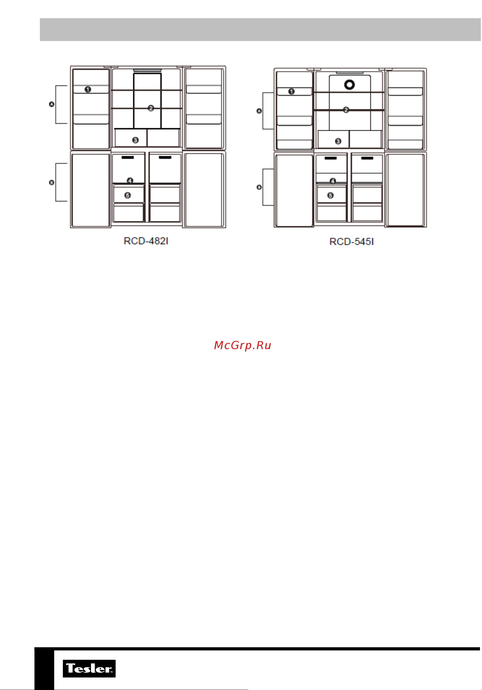 Tesler RCD-482I GRAPHITE [8/24] Общий вид