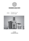 Rommelsbacher ES 850/E Руководство по эксплуатации