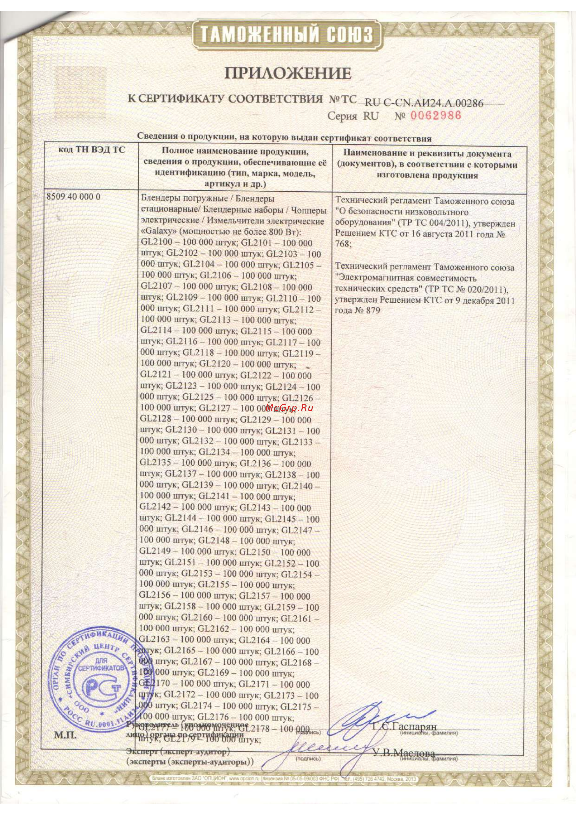 Zigmund & Shtain SM-20 У1-00149610 Руководство по эксплуатации онлайн [3/3] 795802