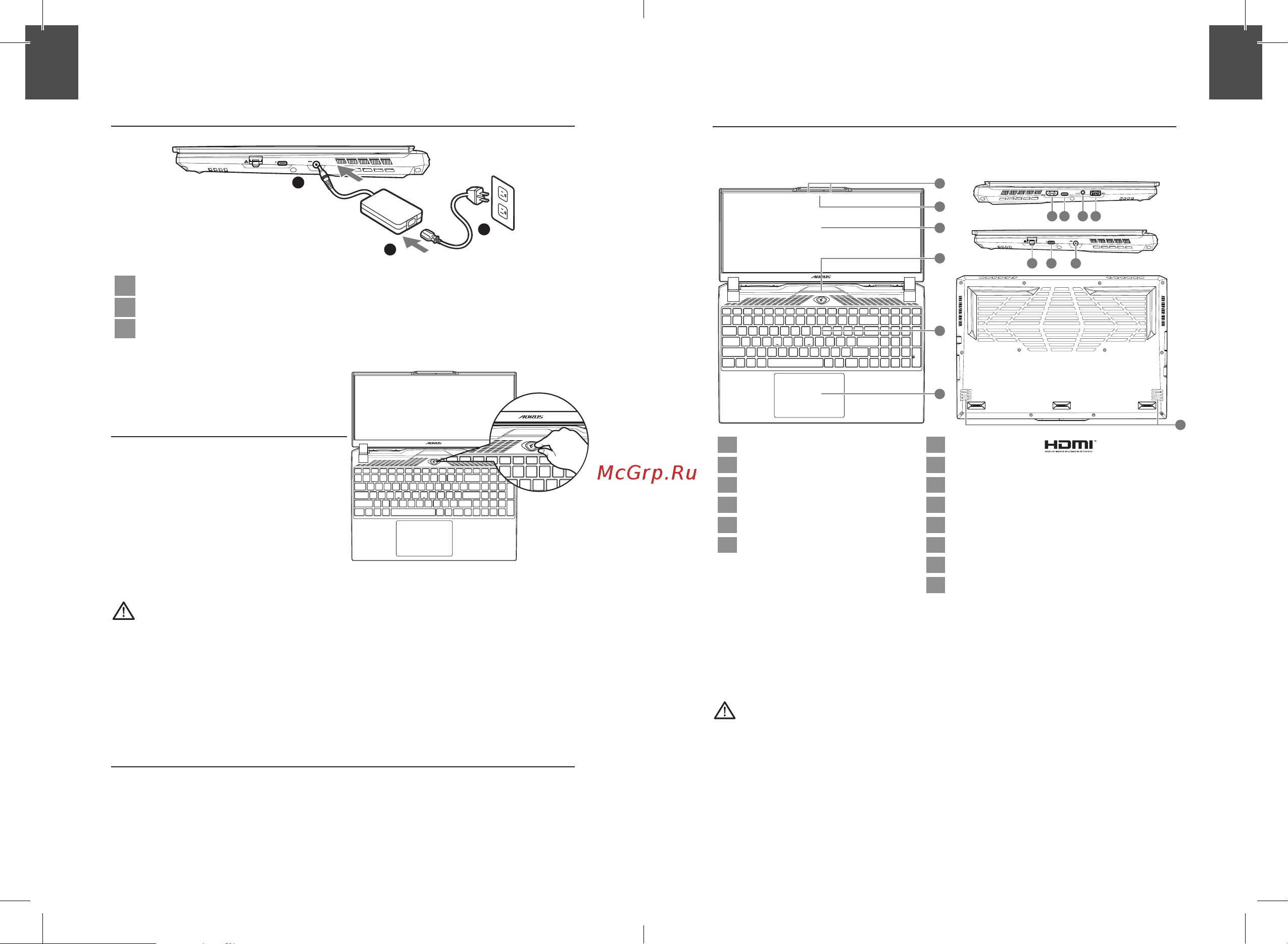 Gigabyte AORUS 15 XE5-73EEB34SH [2/15] 3 full user manual