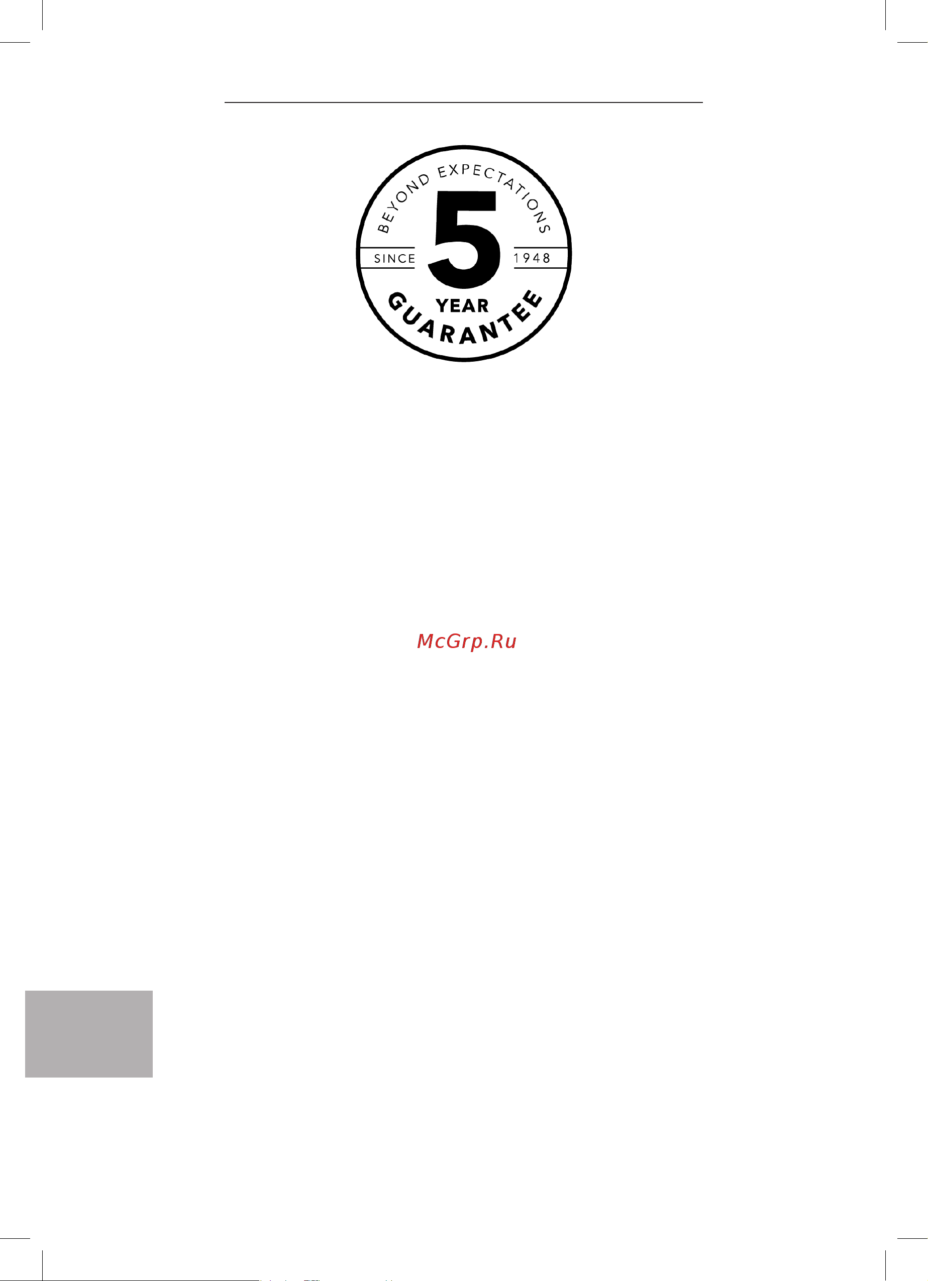 Wilfa WM-623B [100/112] Garantía