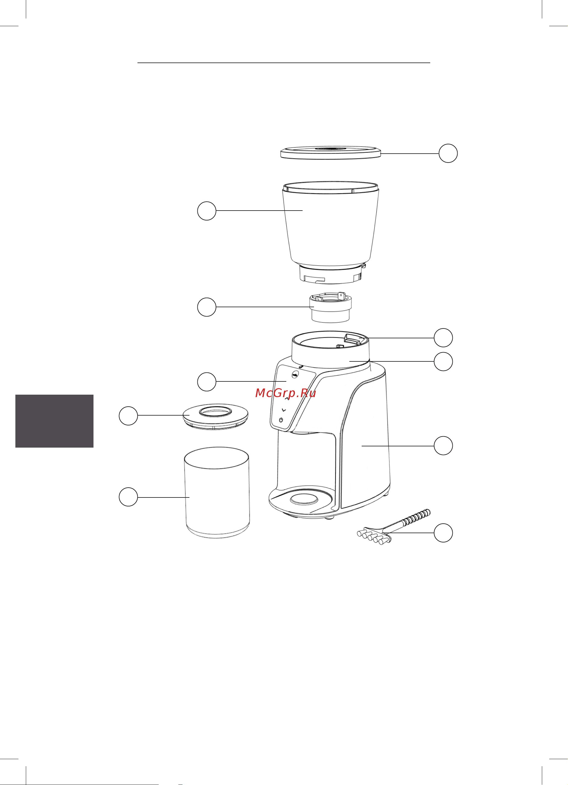 Wilfa CG1B-275 [68/124] Productoverzicht