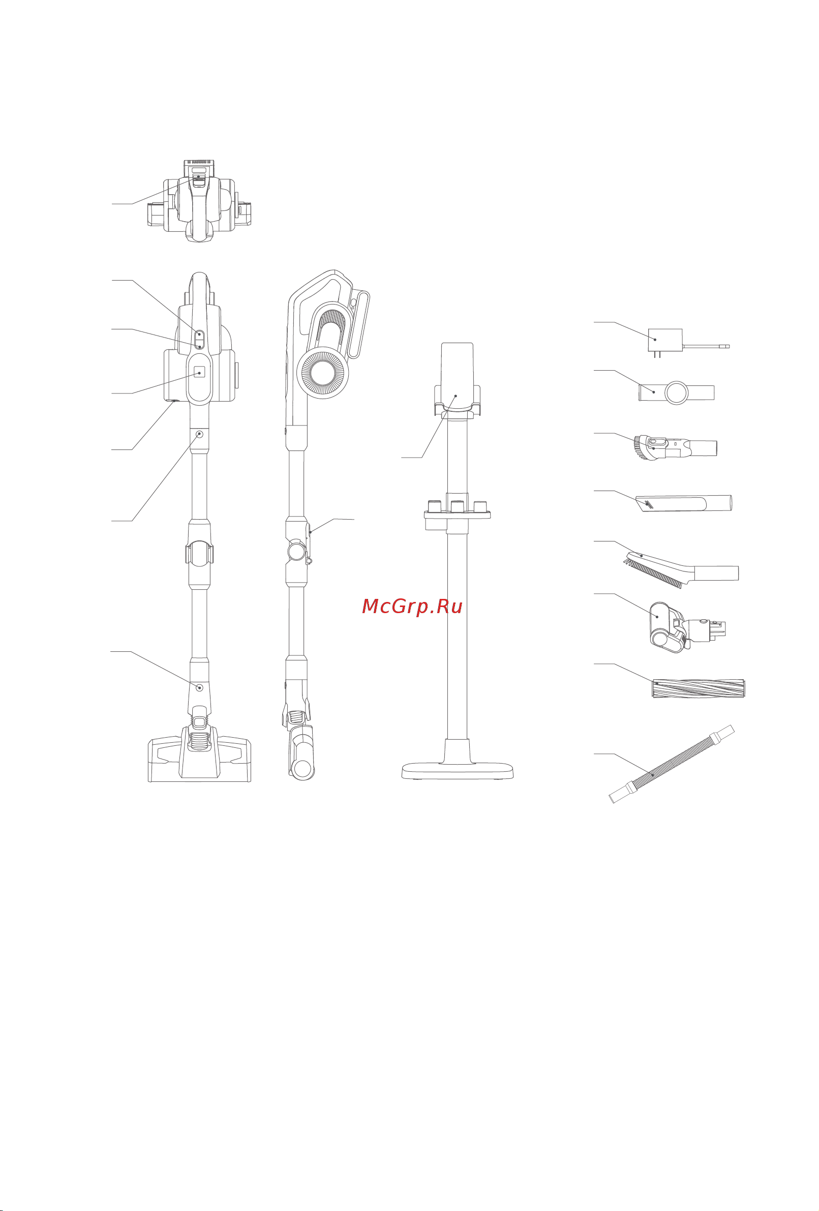 Jimmy H10 Pro Hercules [49/112] Nom des pièces