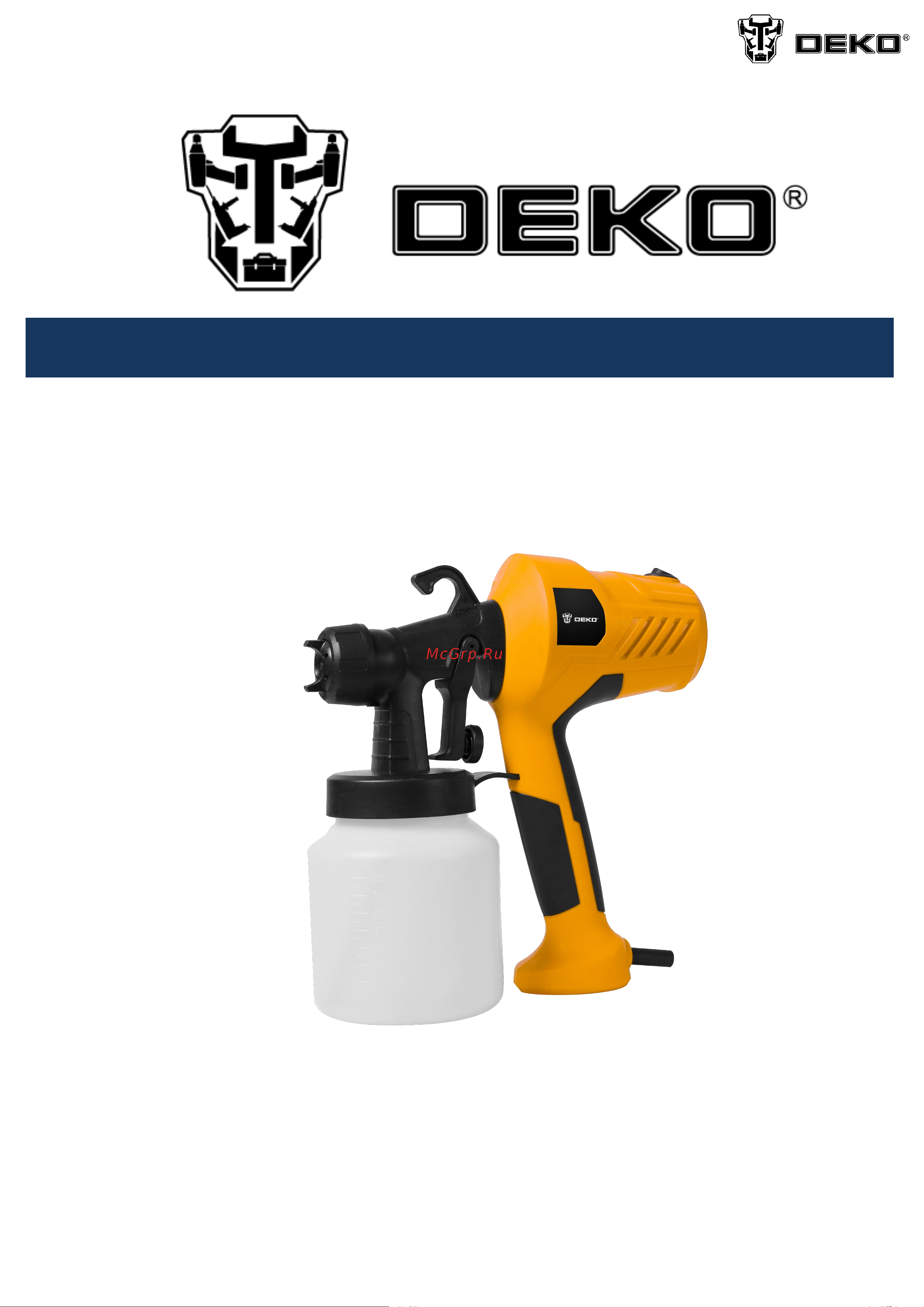 Deko DKSG500 Руководство по эксплуатации онлайн