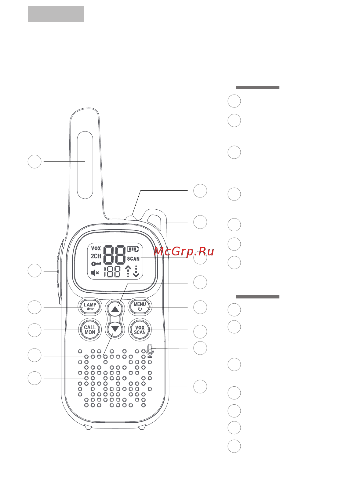 DECROSS DC43 Yellow Twin EU без ЗУ DC4311100002000 [30/69] Key functions