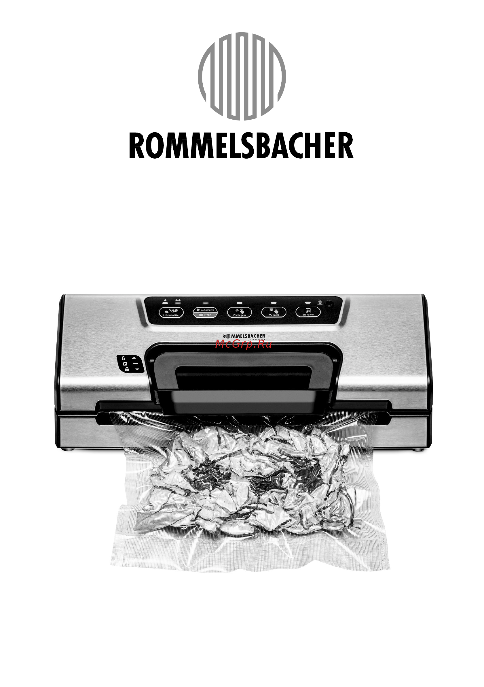 Rommelsbacher VAC 385 Руководство по эксплуатации онлайн