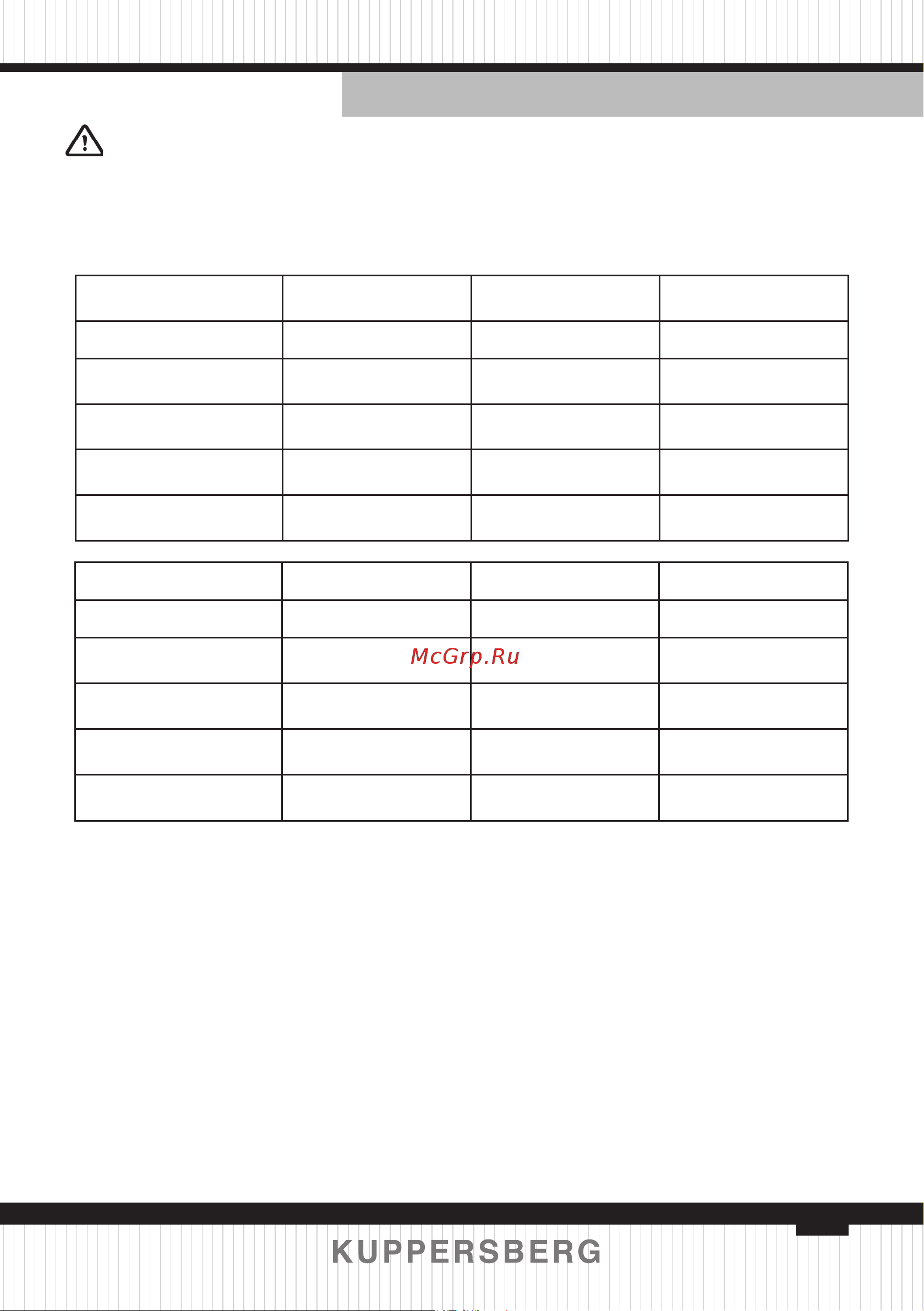 Kuppersberg ICD 601 [75/88] Технические характеристики