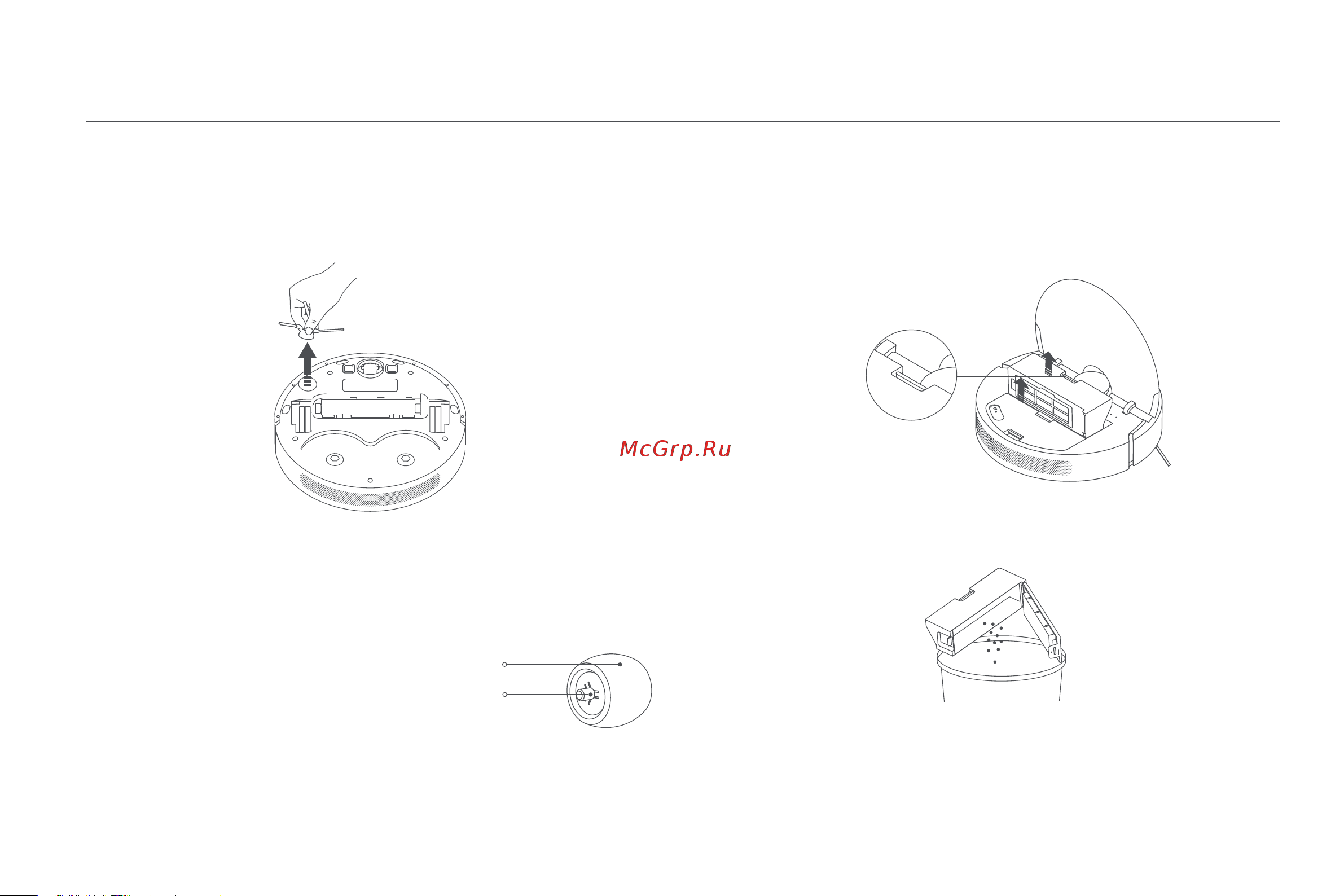 Xiaomi Robot Vacuum S10+ EU [113/309] Koło wielokierunkow