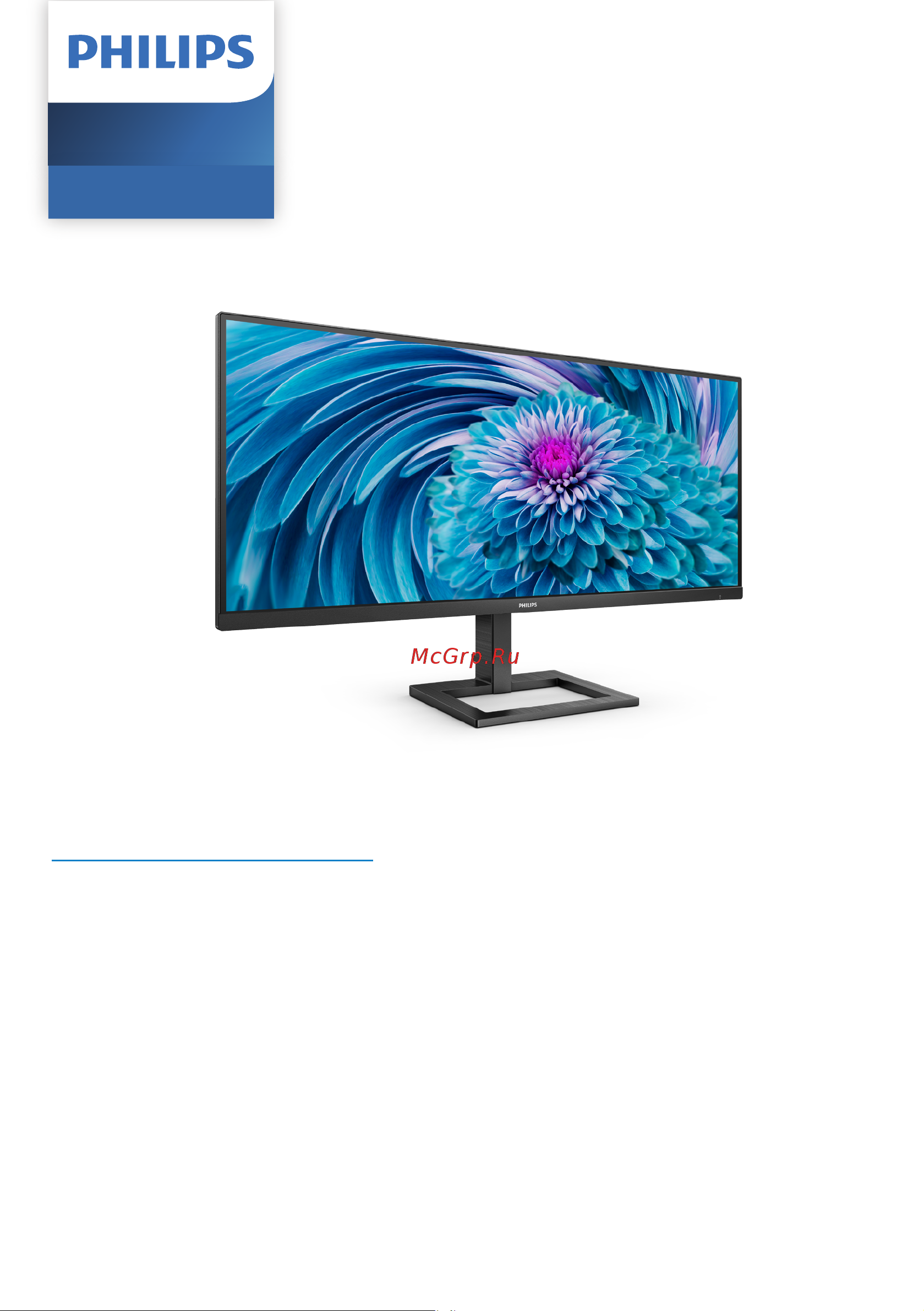 Philips 346E2LAE (00/01) Руководство по эксплуатации онлайн