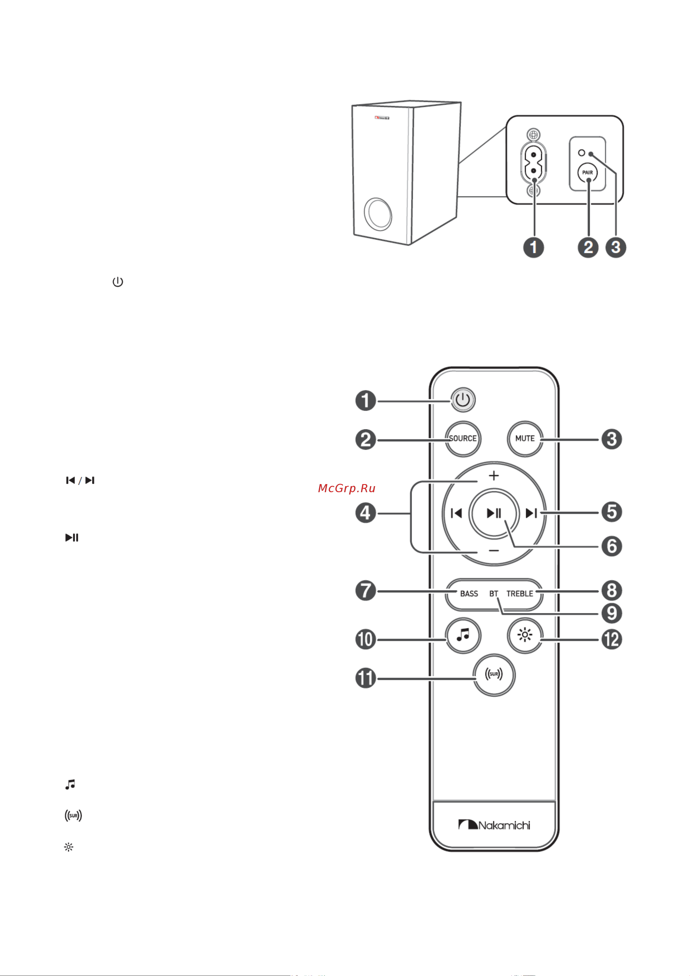 Nakamichi NAK-APOLLO 220 2.1 CH Руководство по эксплуатации онлайн [8/16] 796102