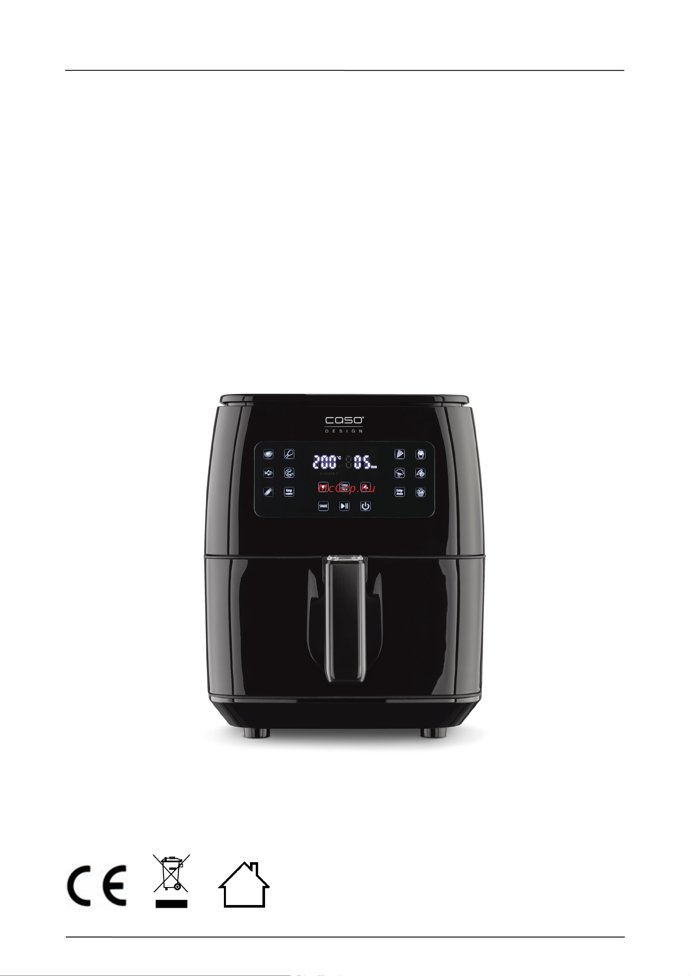 Caso AF 600 XL [145/163] Manual de instruções originais