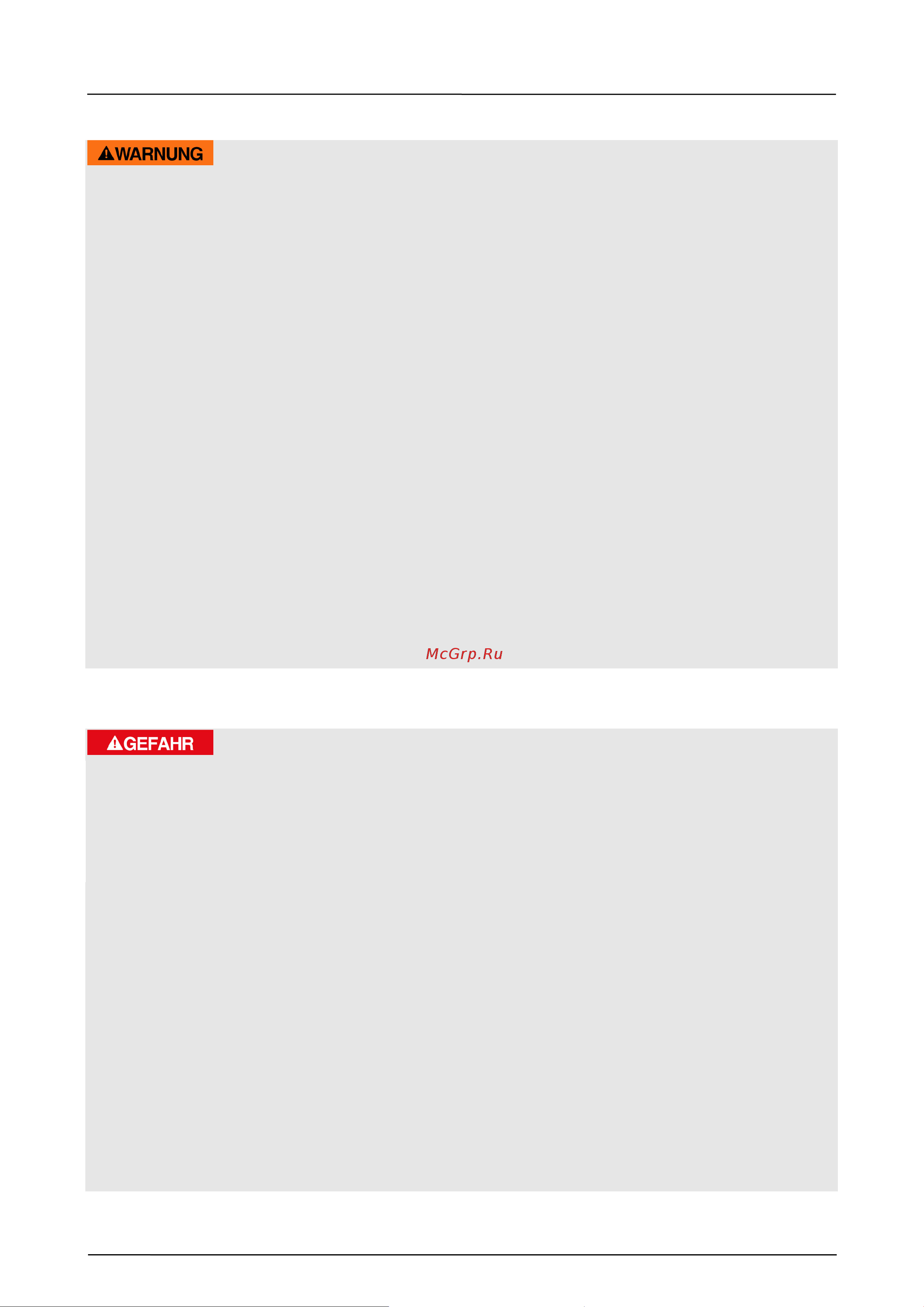 Caso AF 600 XL [17/163] Brandgefahr