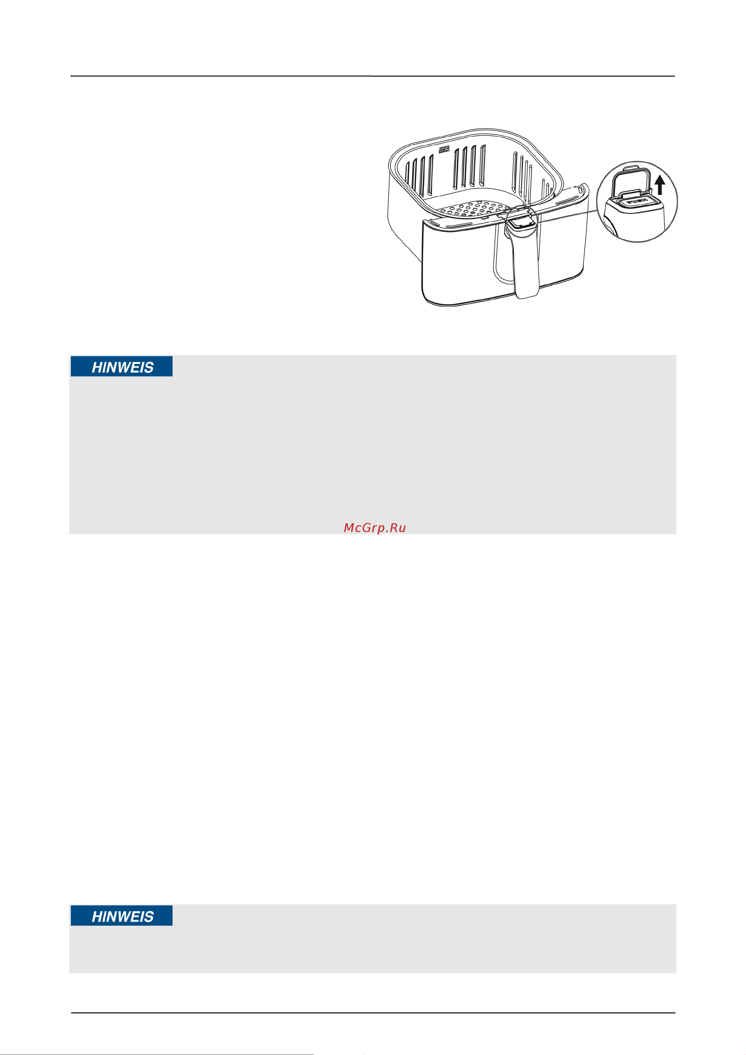 Caso AF 600 XL [59/163] Remarque