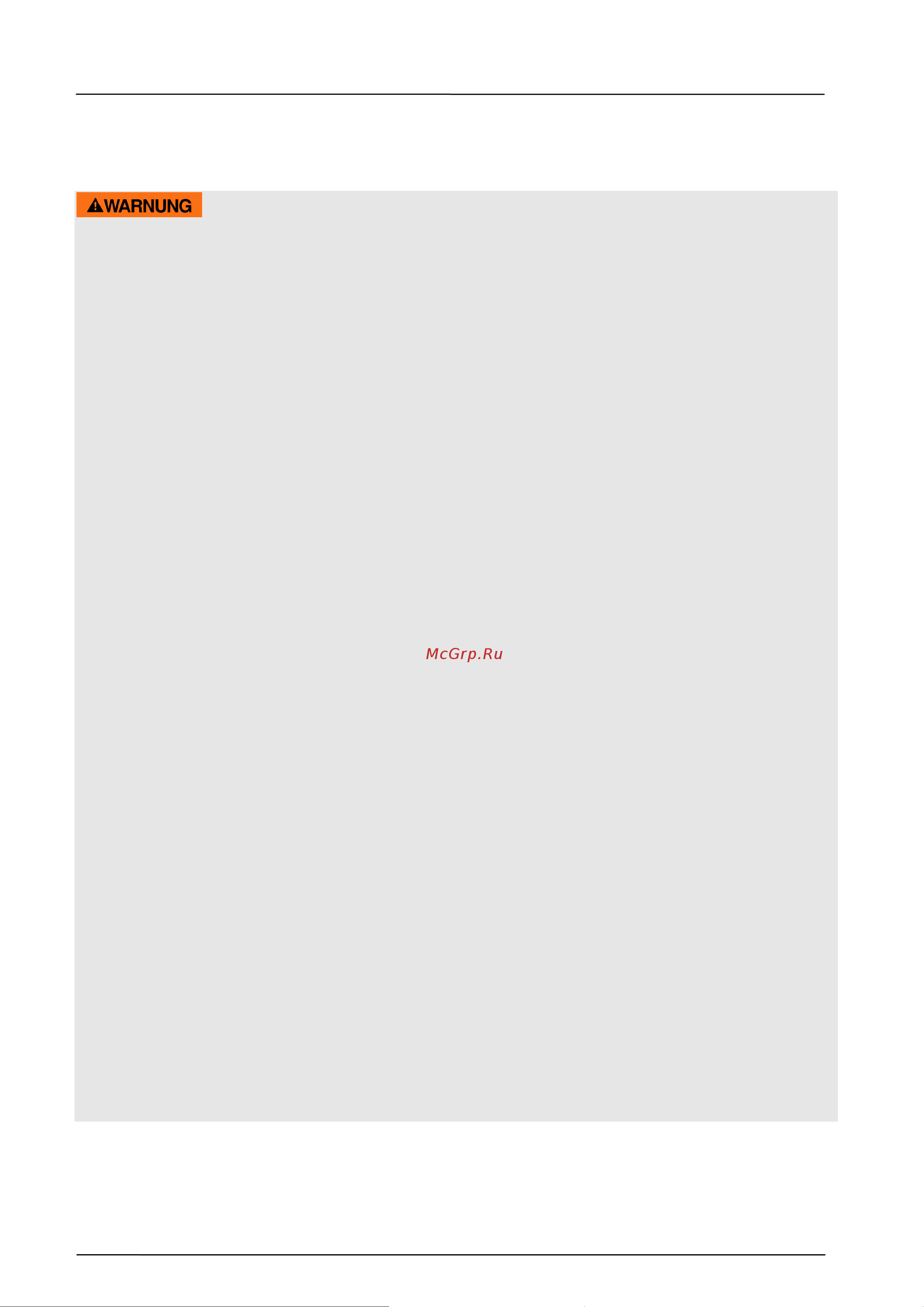 Caso AF 600 XL [92/163] Advertencia