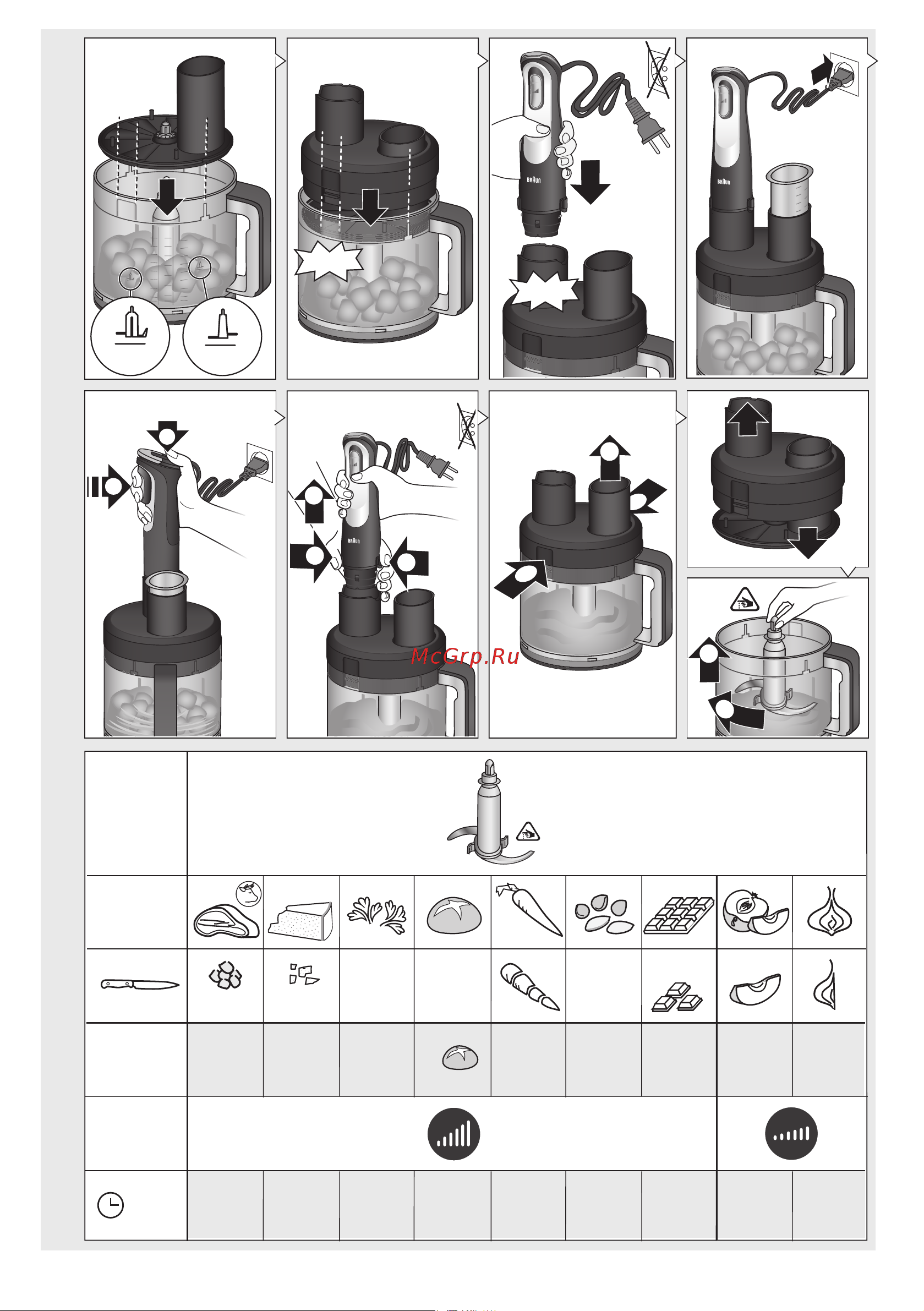 Braun Multiquick 9 HB901AI-MQ9185XLI [6/216] Parmesan