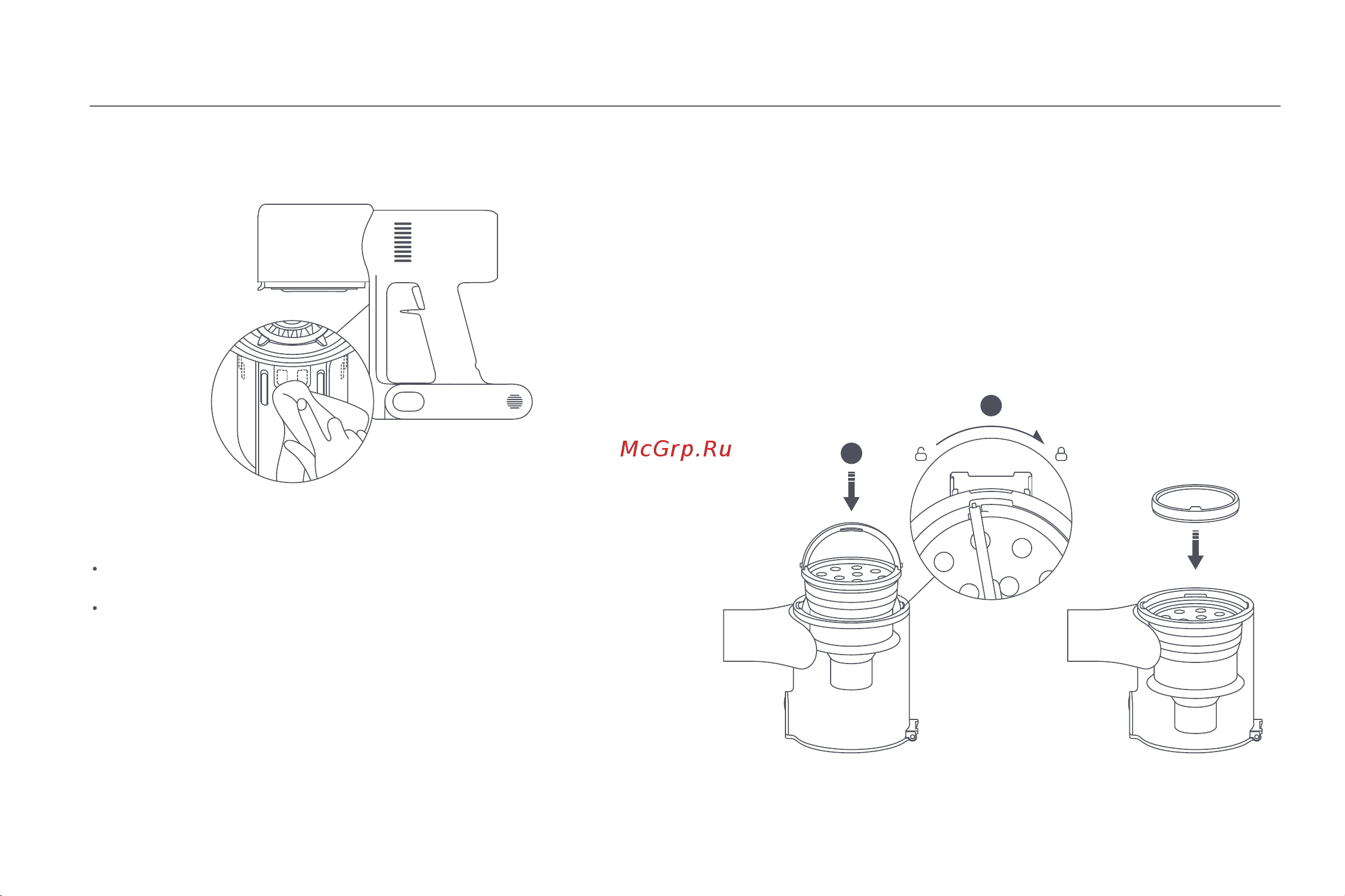 Xiaomi Vacuum Cleaner G9 Plus EU [115/205] Instalação do compartimento do pó do pré filtro e do sistema ciclónico