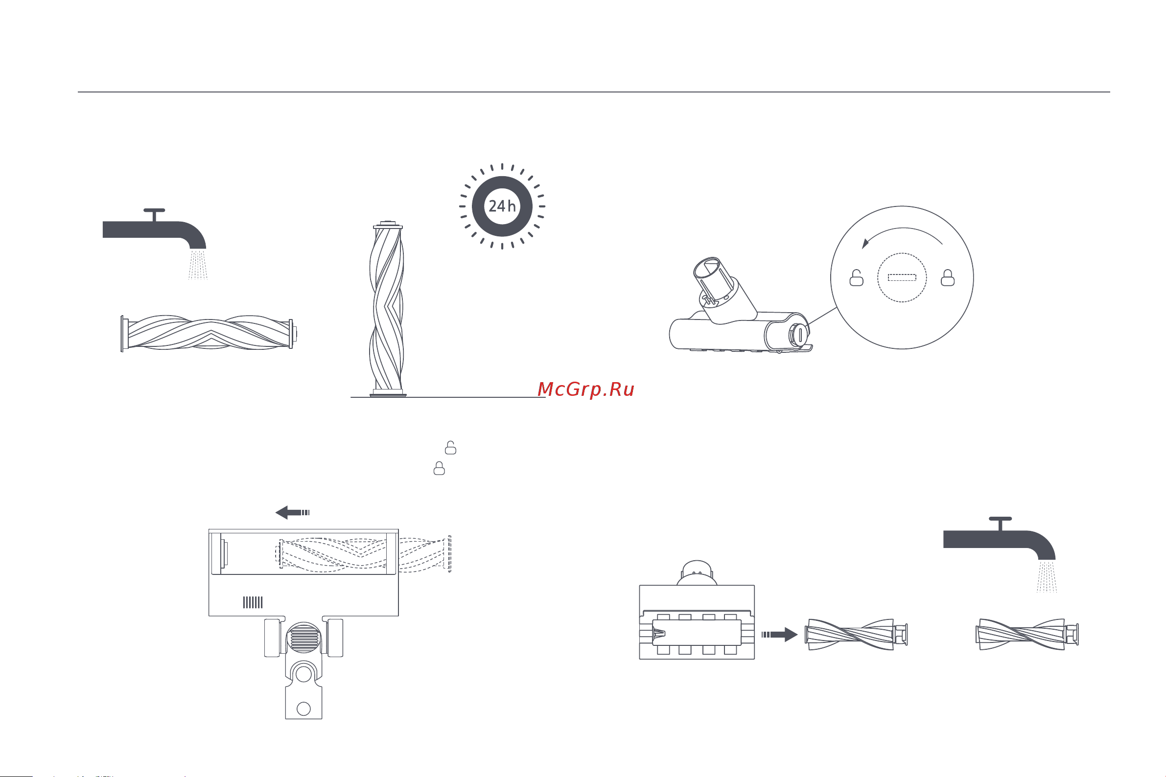 Xiaomi Vacuum Cleaner G9 Plus EU [119/205] Limpeza da mini escova elétrica