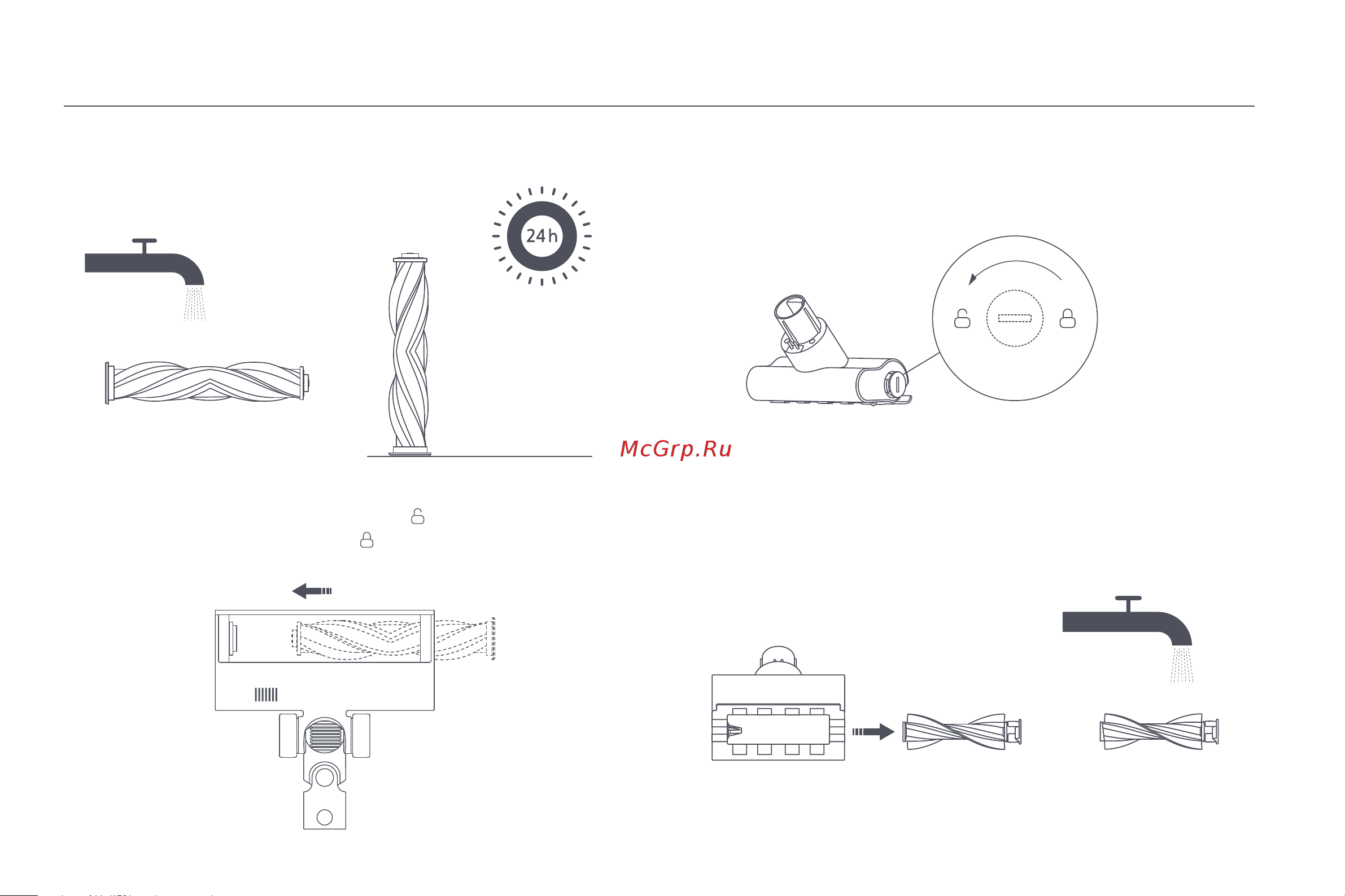 Xiaomi Vacuum Cleaner G9 Plus EU [180/205] Mini elektrikli fırçanın temizlenmesi