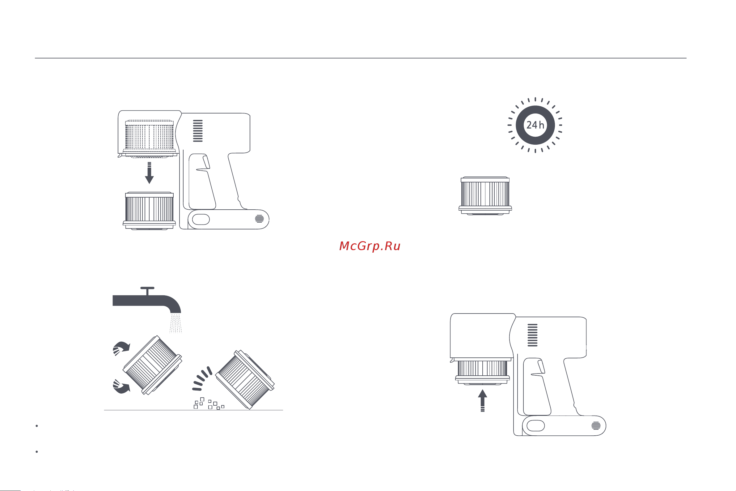 Xiaomi Vacuum Cleaner G9 Plus EU [198/205] Het filter plaatsen