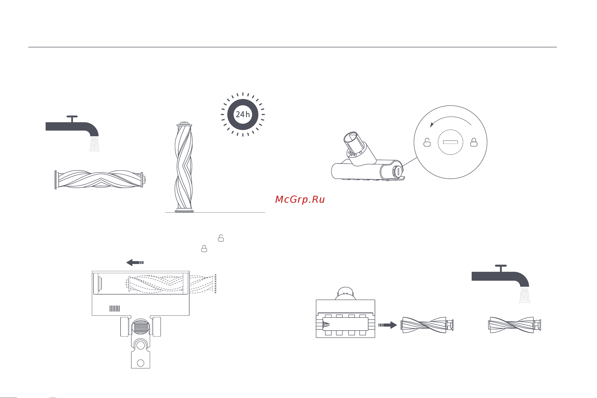 Xiaomi Vacuum Cleaner G9 Plus EU [200/205] De elektrische miniborstel reinigen