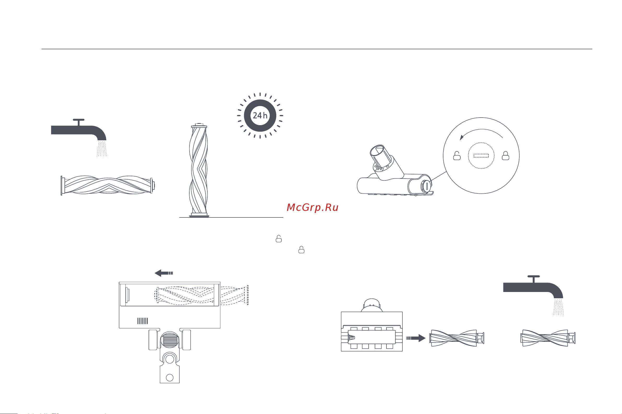 Xiaomi Vacuum Cleaner G9 Plus EU [79/205] Reinigung der elektrischen mini bürste
