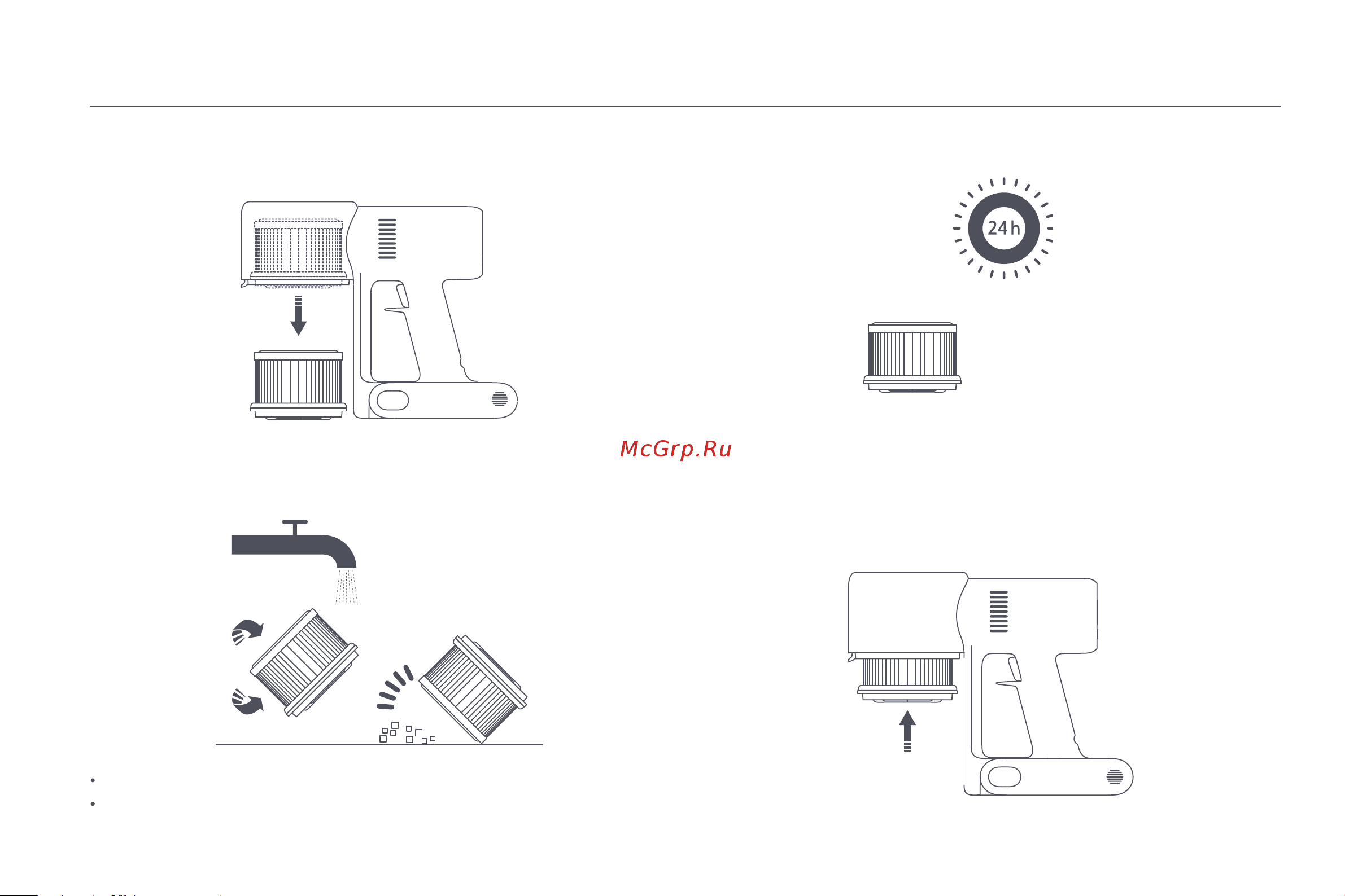 Xiaomi Vacuum Cleaner G9 Plus EU [97/205] Instalación del filtro