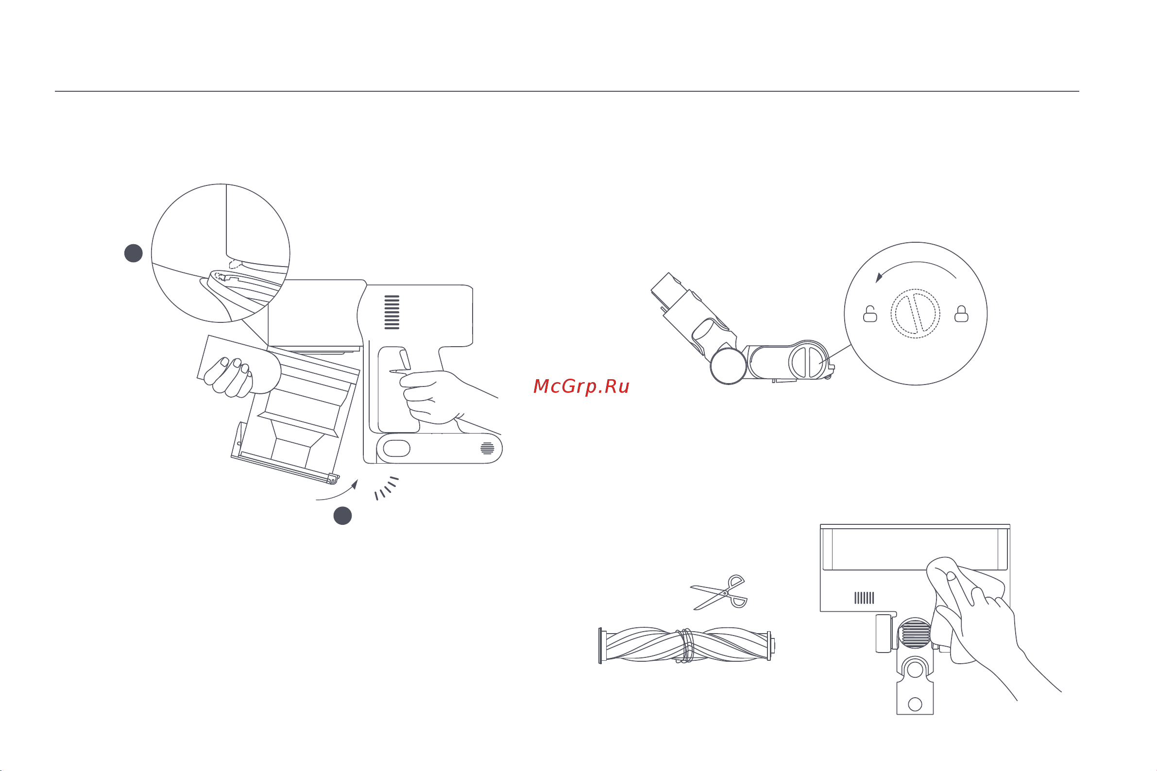 Xiaomi Vacuum Cleaner G9 Plus EU [98/205] Limpieza de la barra del cepillo de alto par