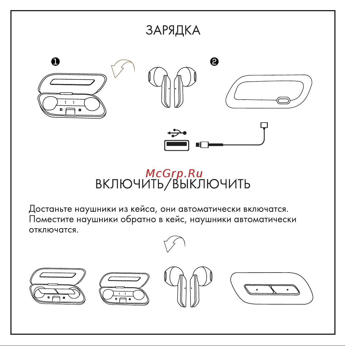 Hiper TWS Mini Pink (HTW-APX23) Руководство по эксплуатации онлайн [4/13] 796194