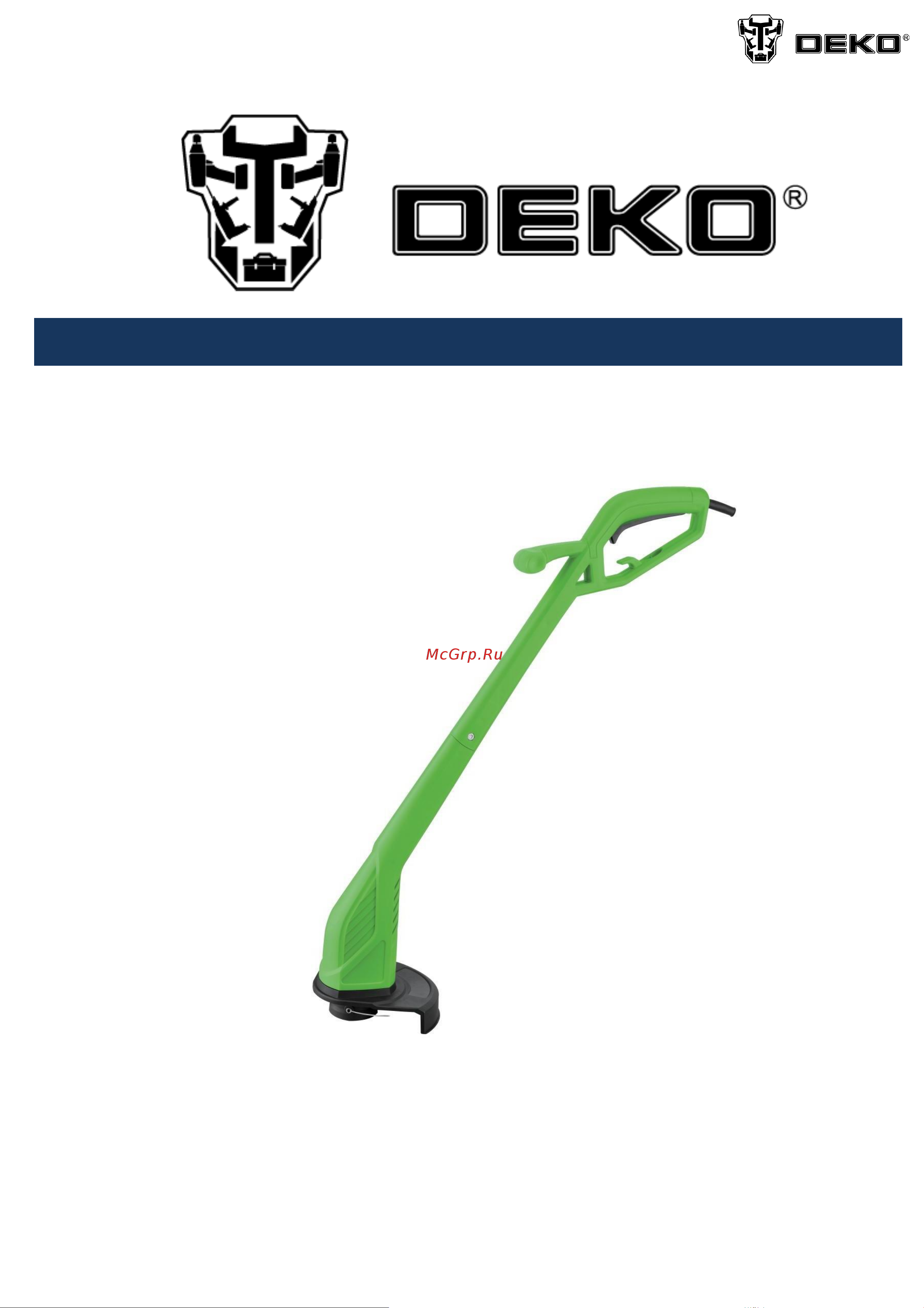 Deko DKTR400 Руководство по эксплуатации онлайн