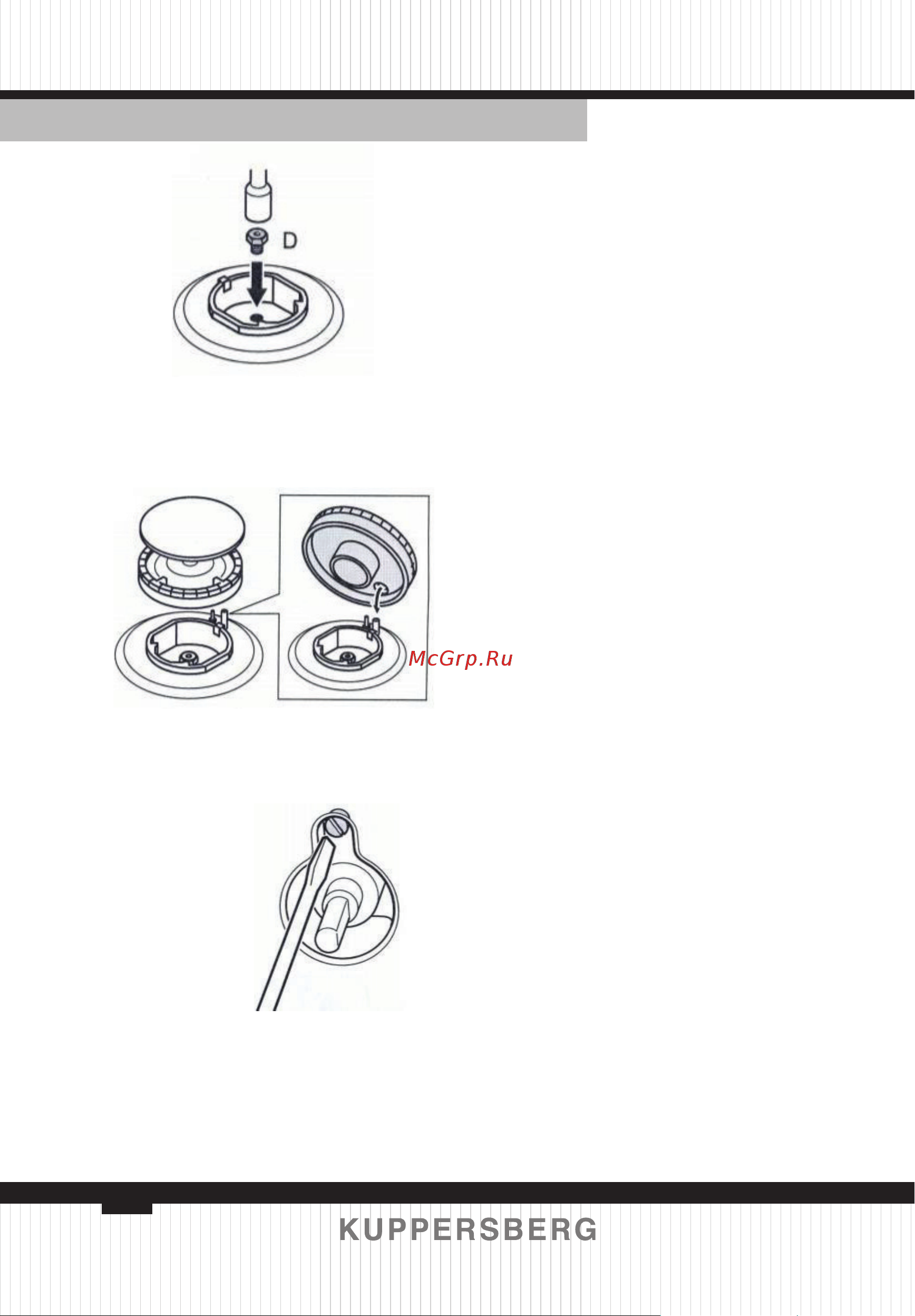 Kuppersberg FG 603 B Bronze [32/68] Disposal of the product