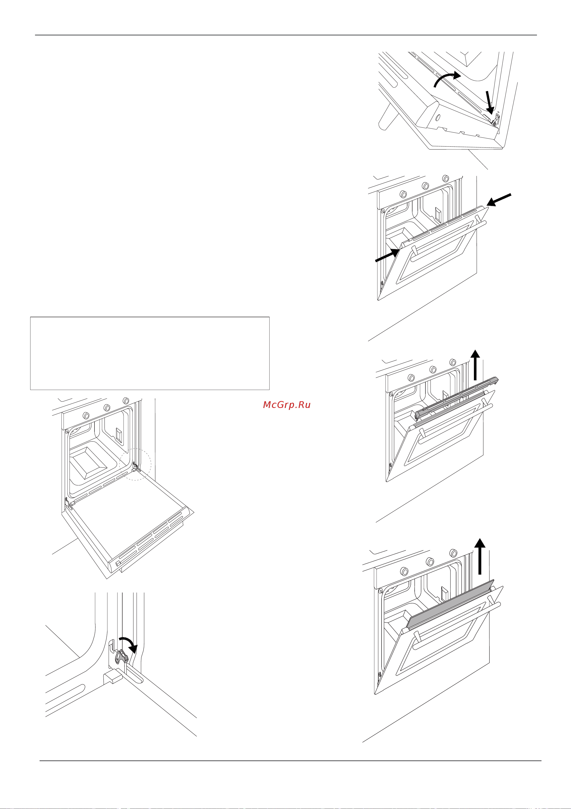 BERTAZZONI F6011PROELN [23/25] Pulizia vetri interni porta forno