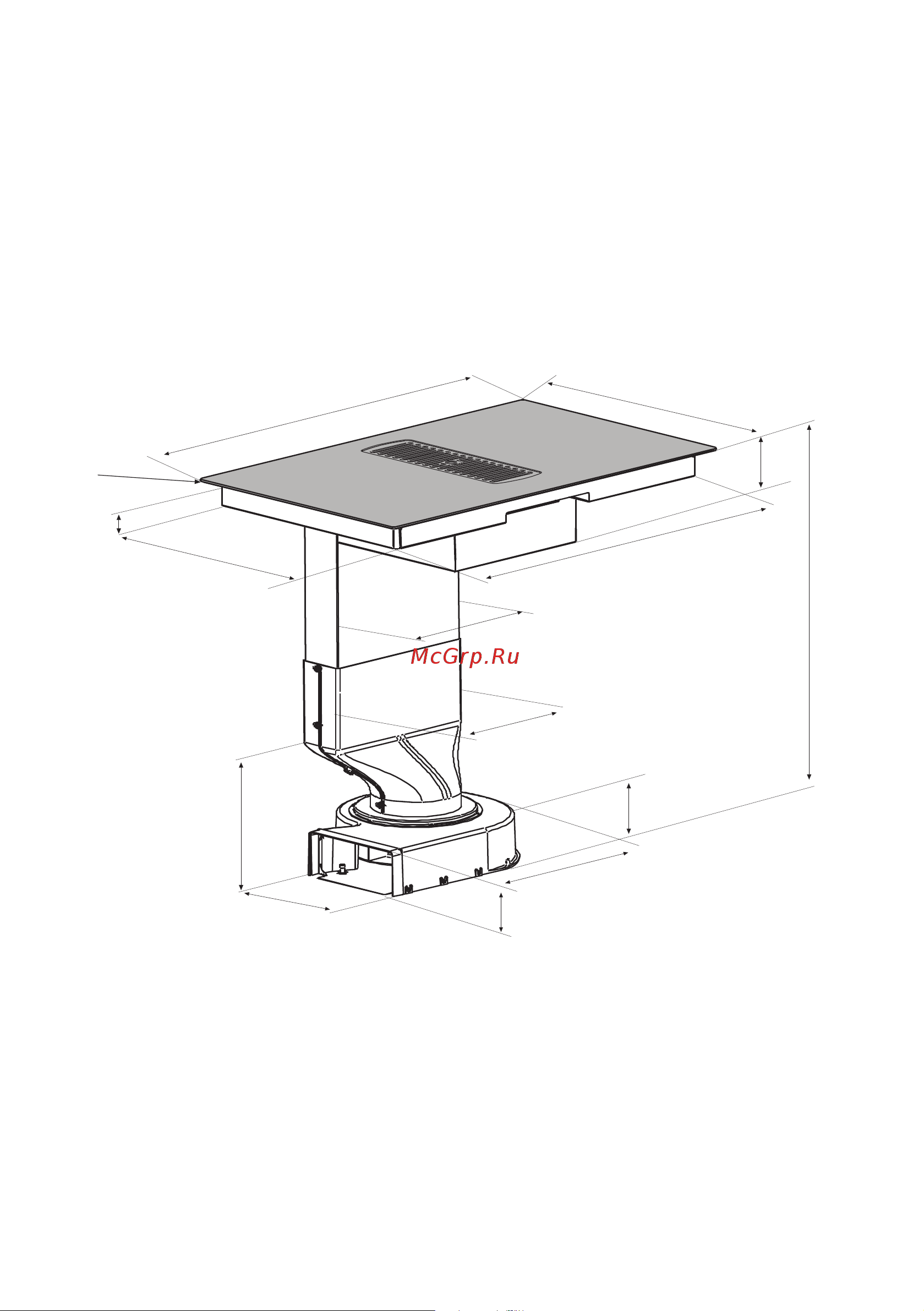 BERTAZZONI P784ICHNE [3/148] Technical drawing