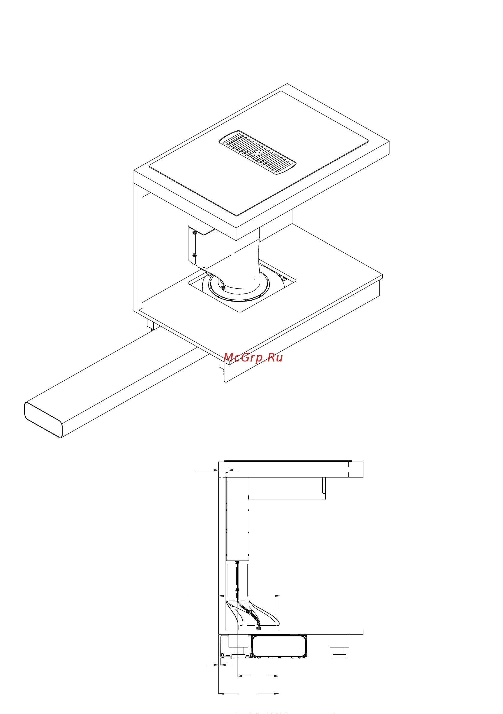 BERTAZZONI P784ICHNE [6/148] Installatie versie 1 versión de instalación 1 installazione versione 1